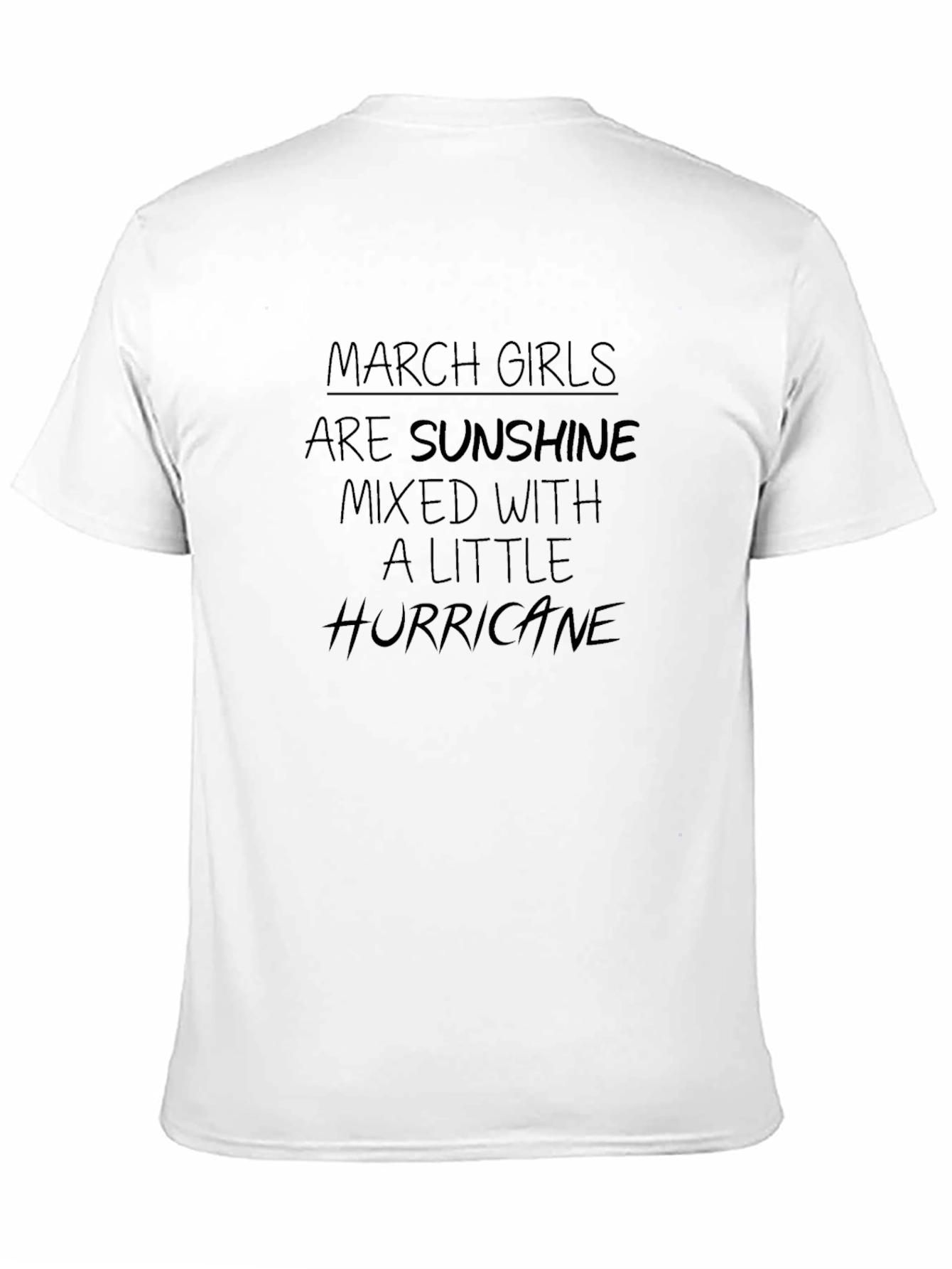March Girls Sunshine & Hurricane T-Shirt