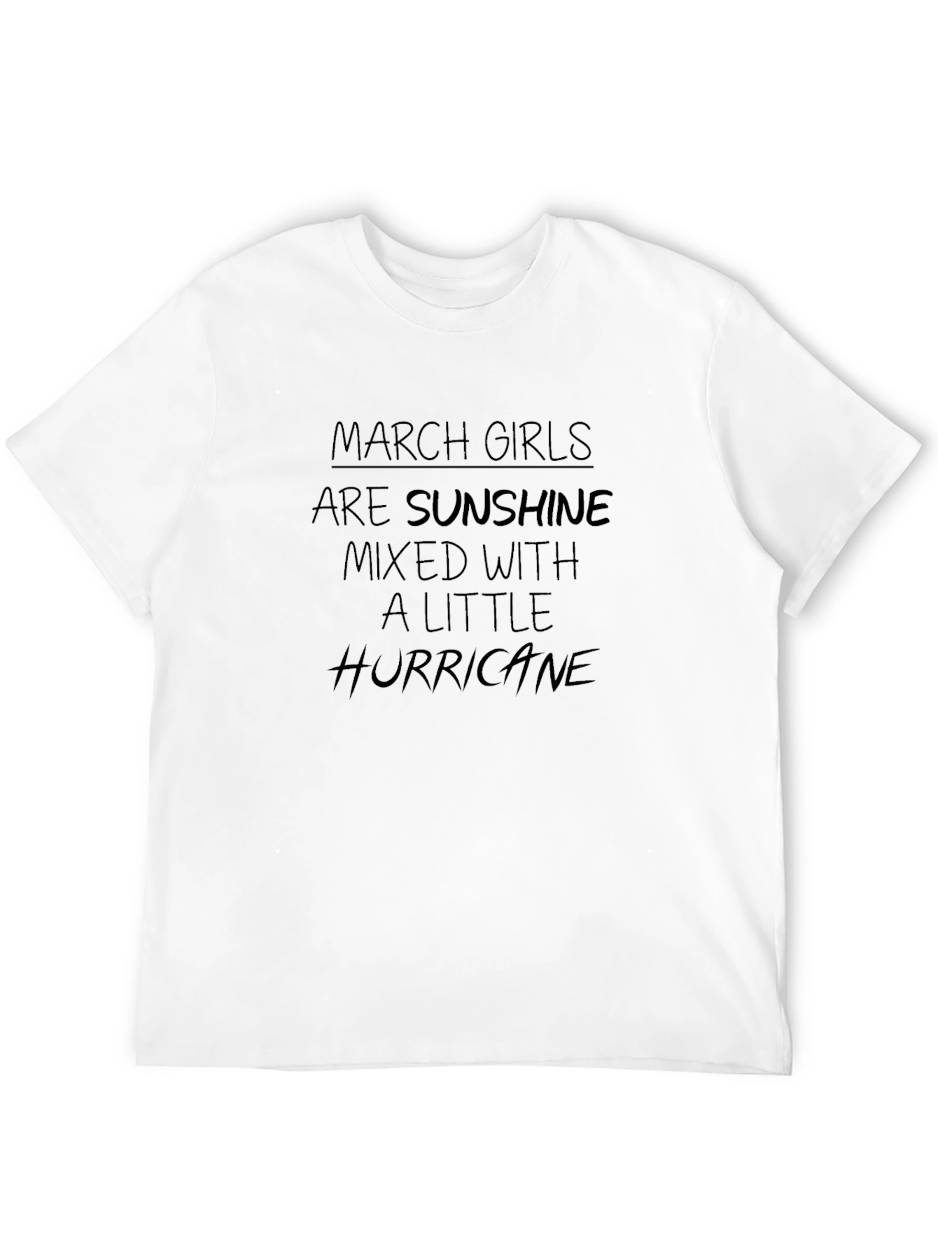March Girls Sunshine & Hurricane T-Shirt