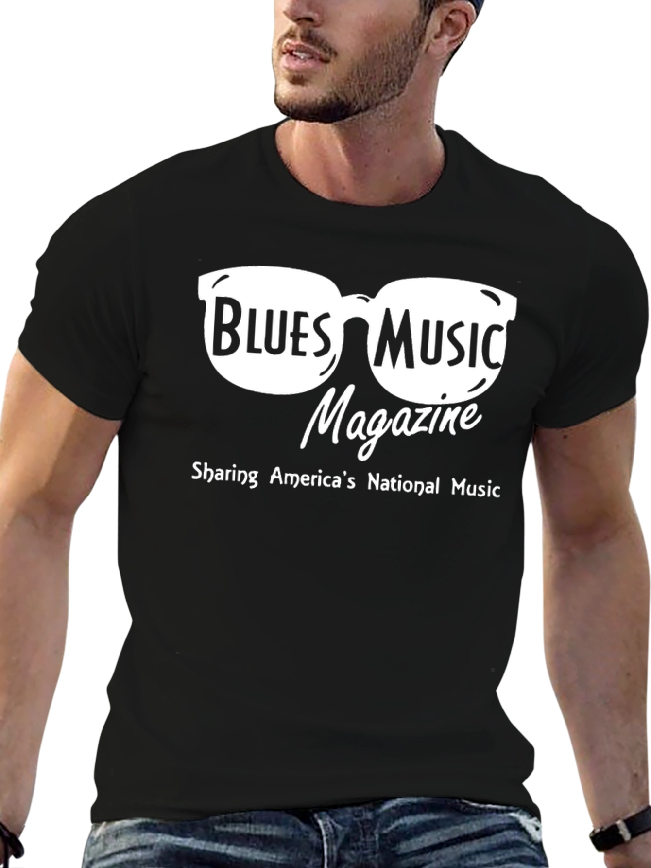 Blues Music Magazine T-Shirt - Stylish Music Fan Tee