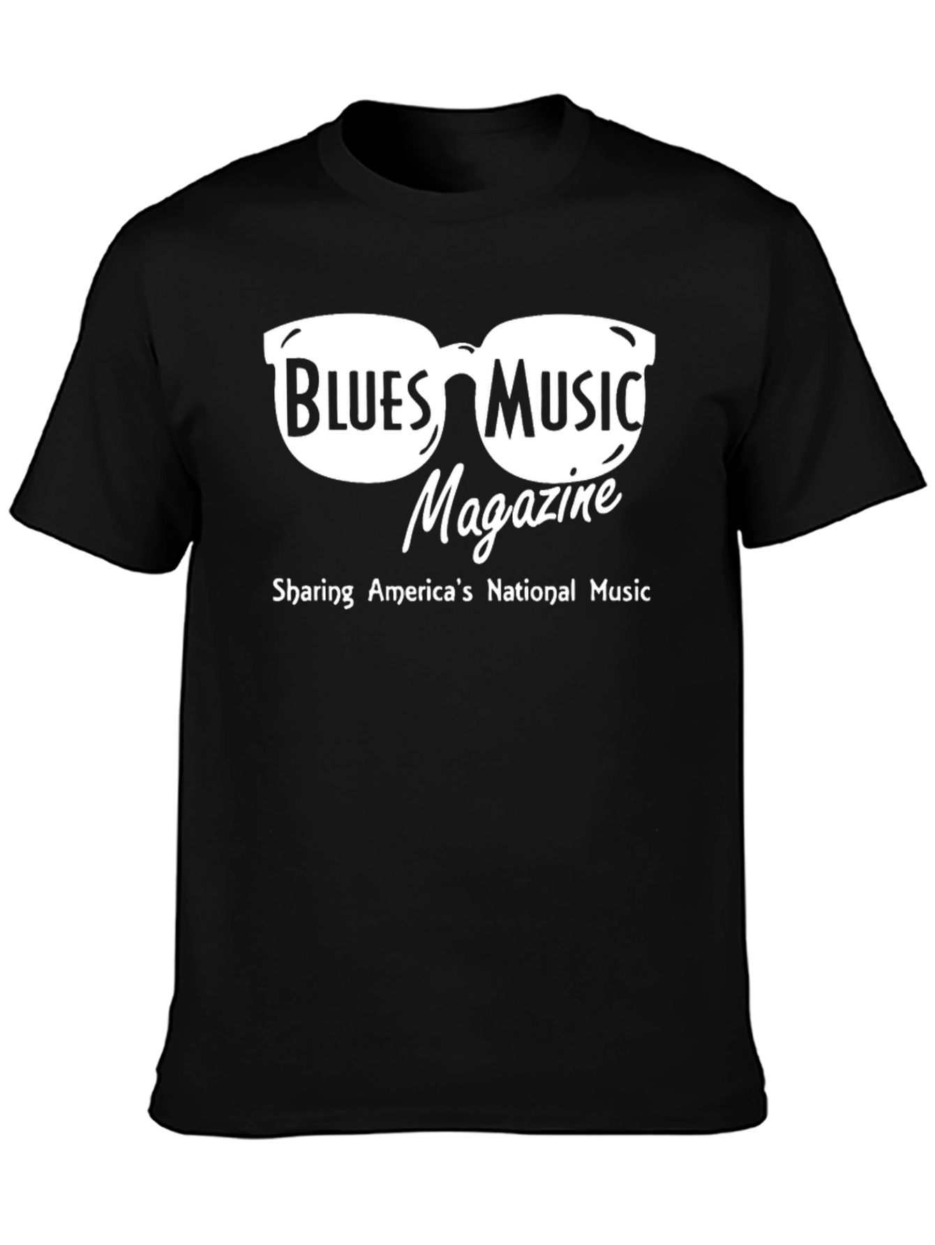 Blues Music Magazine T-Shirt - Stylish Music Fan Tee