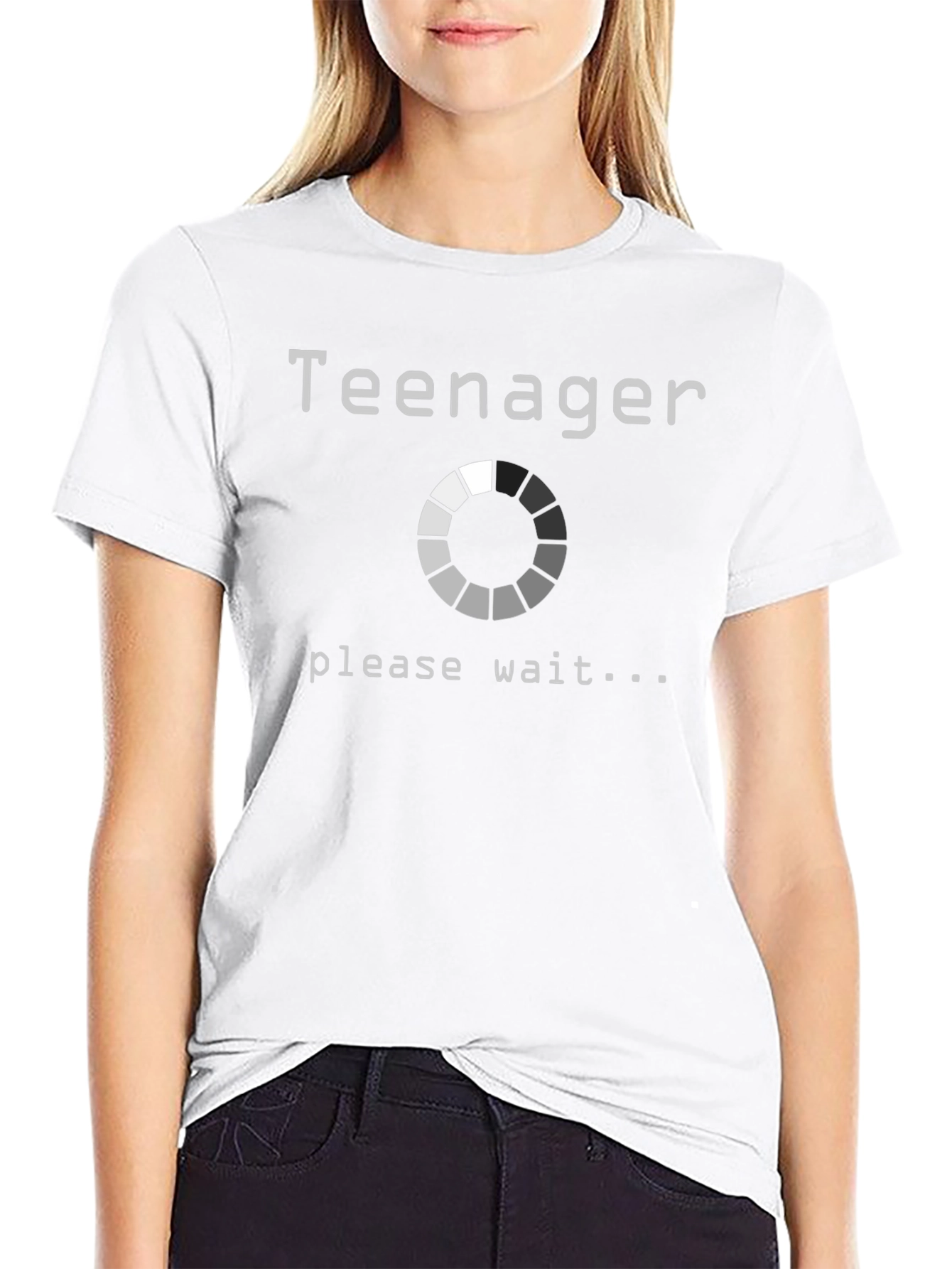 Teenager Loading T-Shirt - Funny Novelty Tee