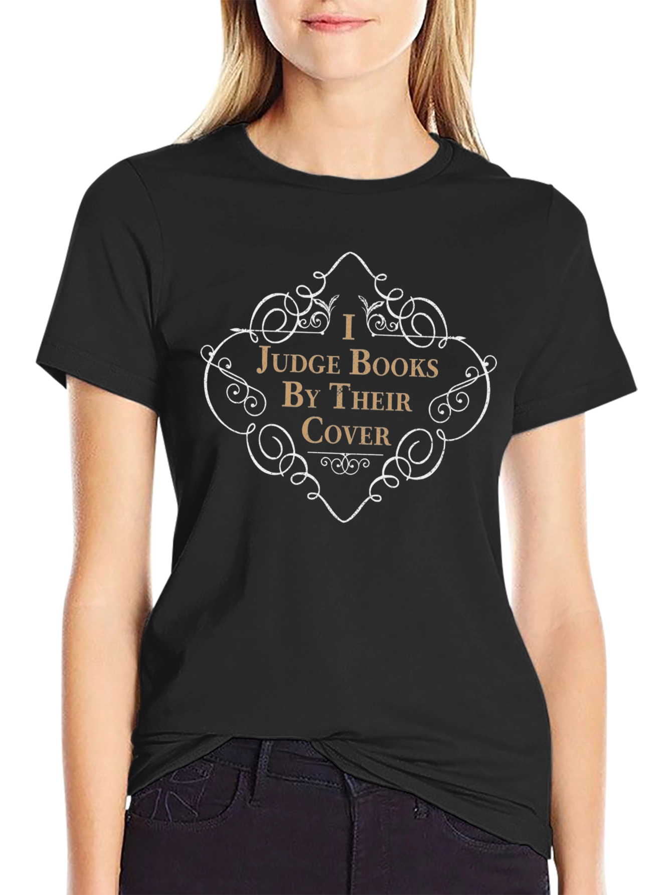 I Judge Books By Their Cover Graphic Tee