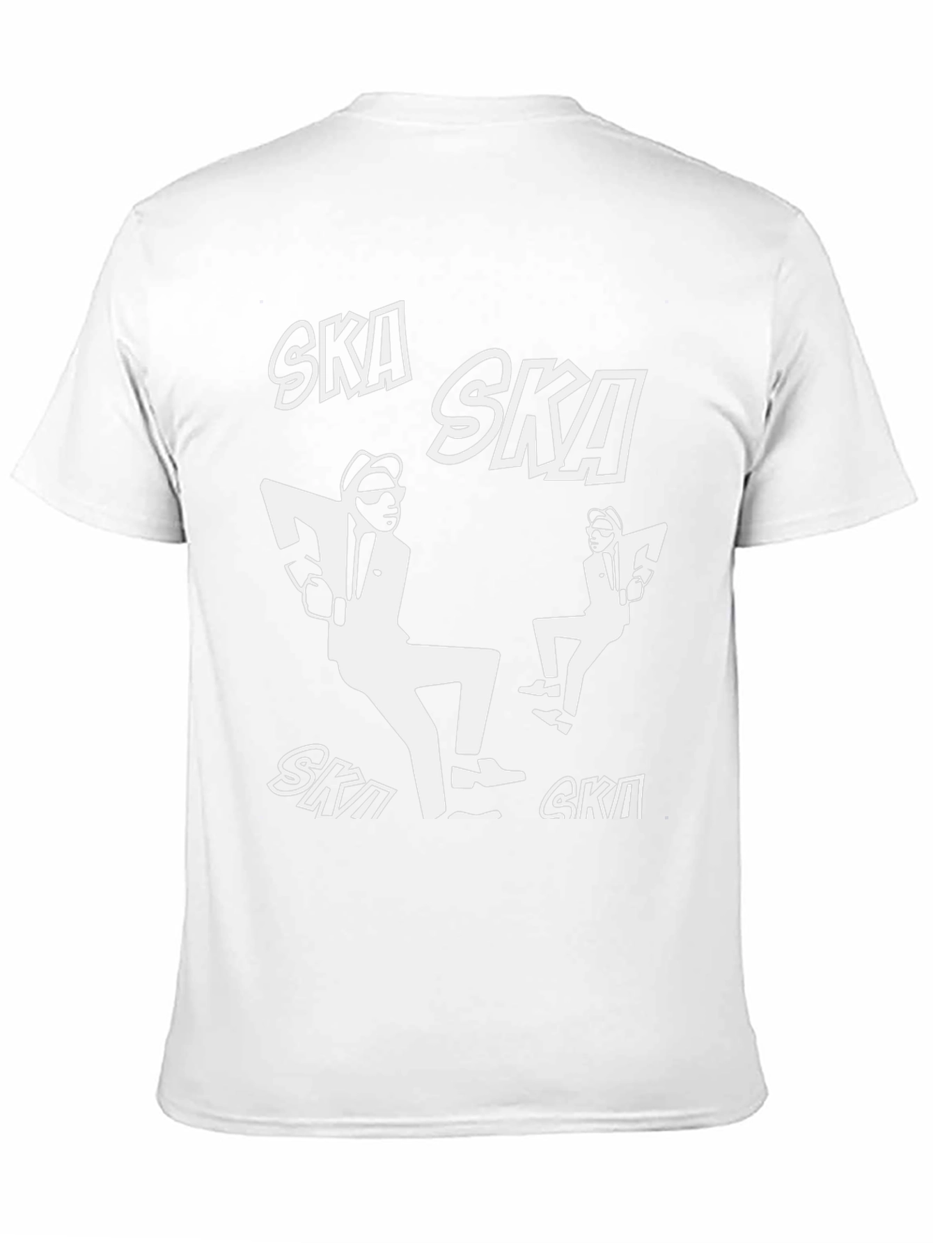 Ska Dancer Graphic T-Shirt - Black