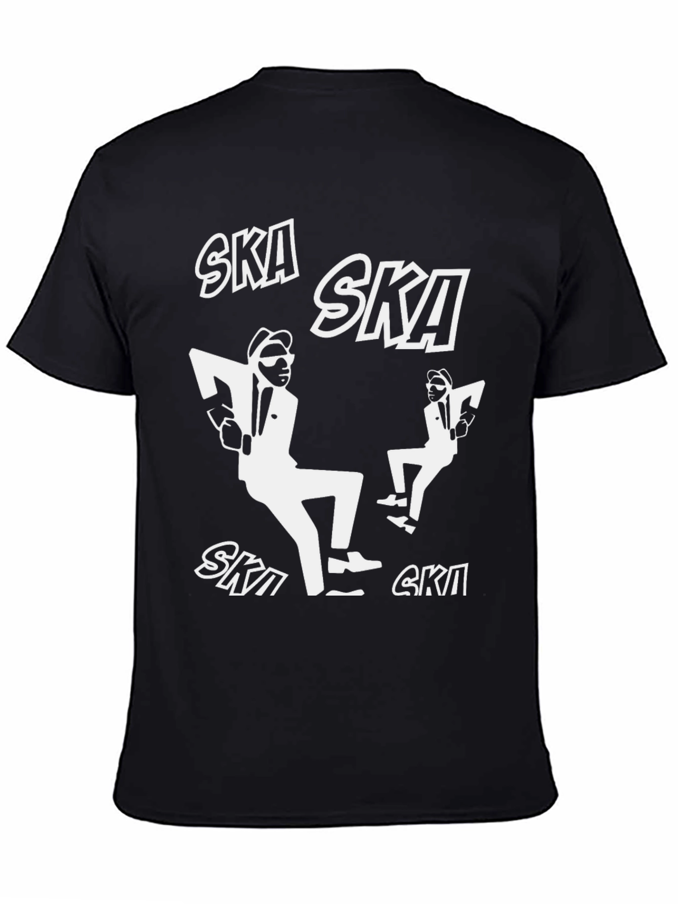 Ska Dancer Graphic T-Shirt - Black
