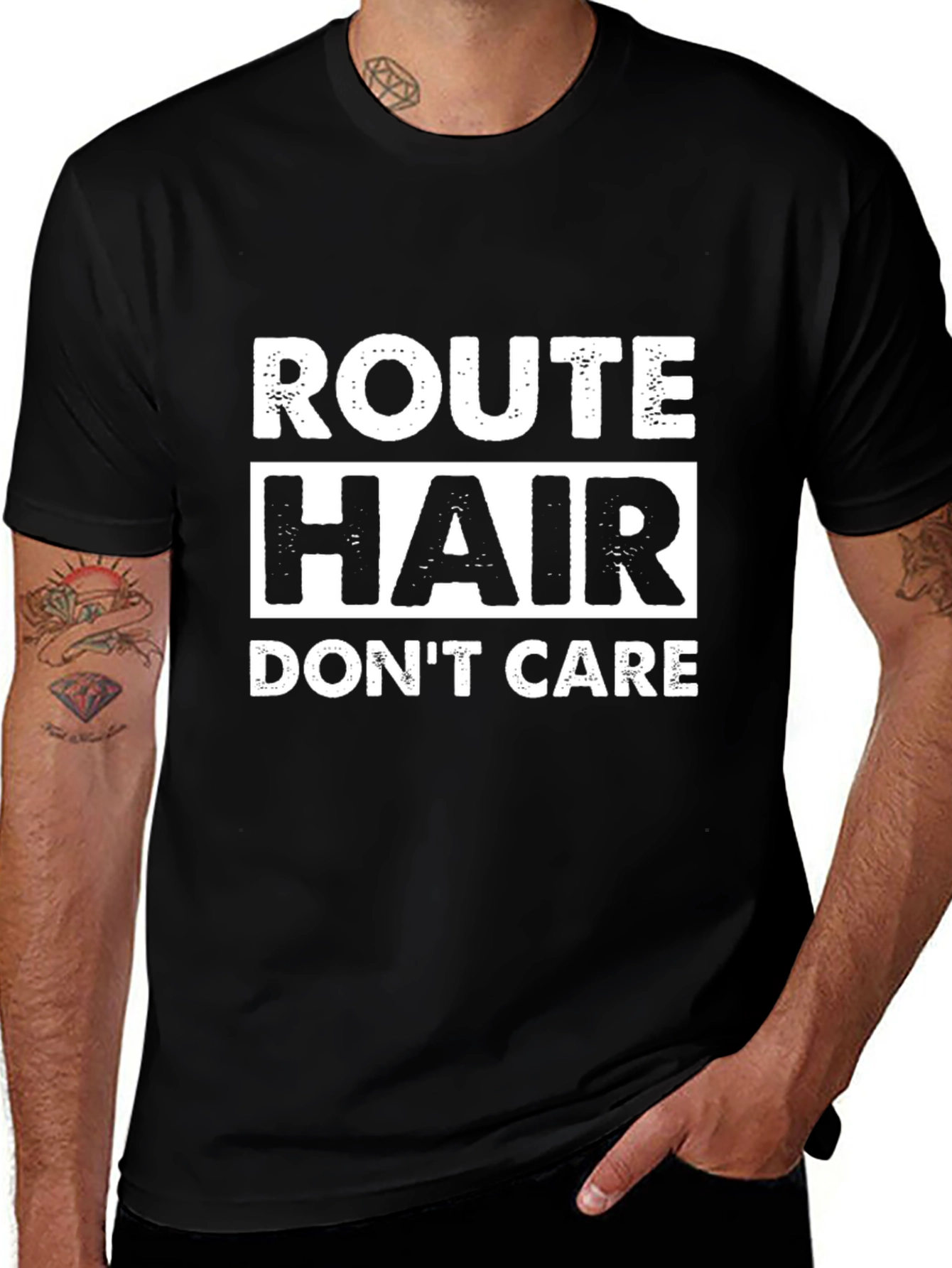 Route Hair Dont Care T-Shirt