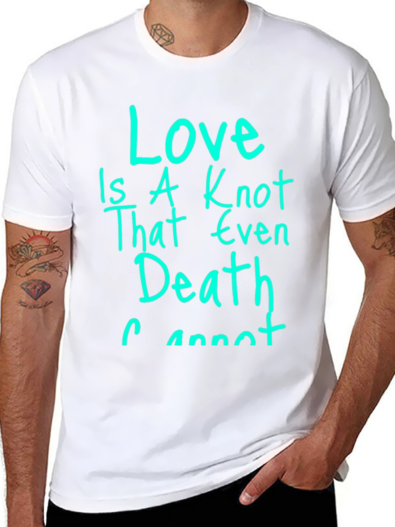Love Is A Knot Graphic T-Shirt