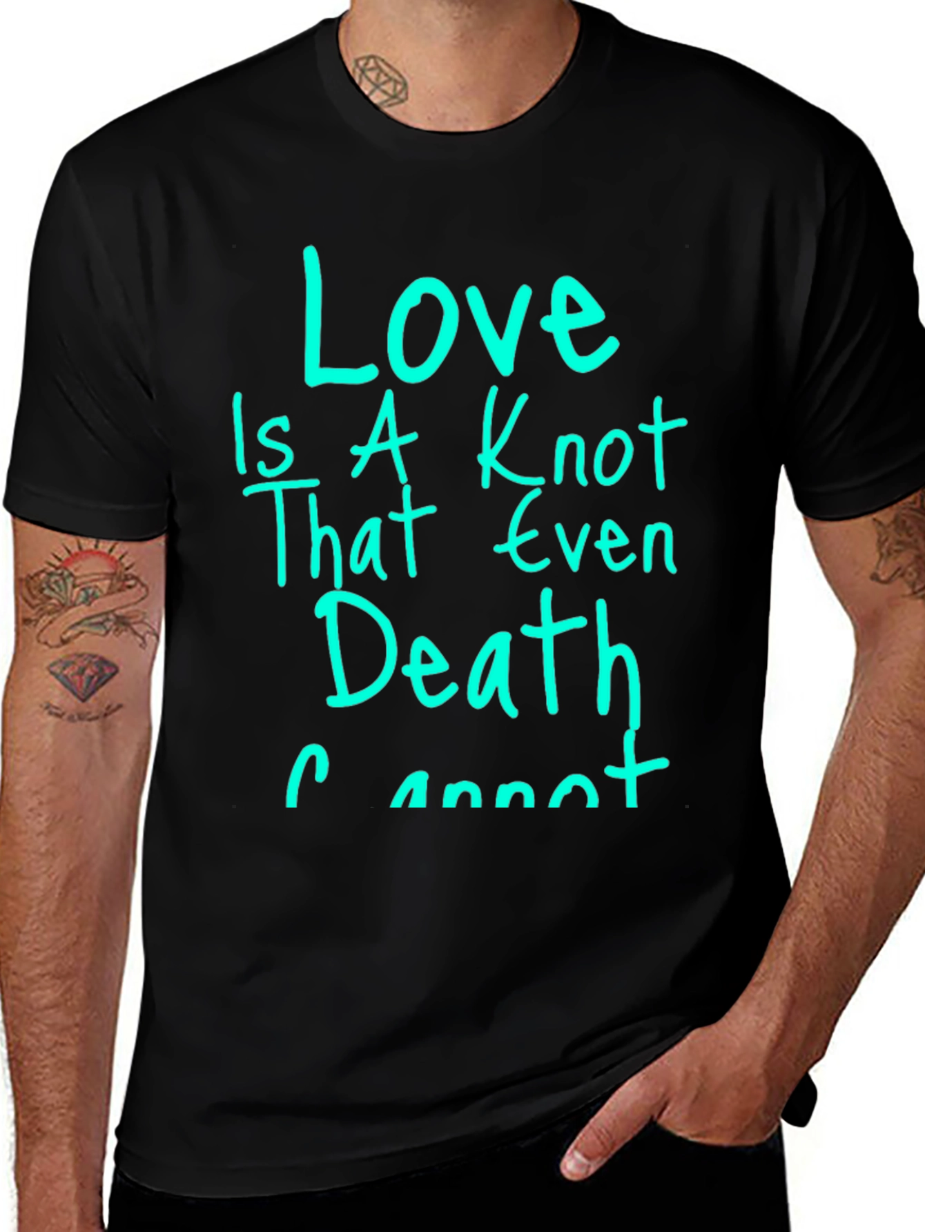 Love Is A Knot Graphic T-Shirt