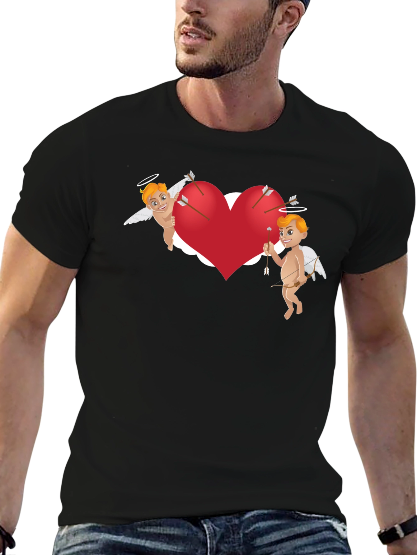 Cupids Arrow Heart T-Shirt