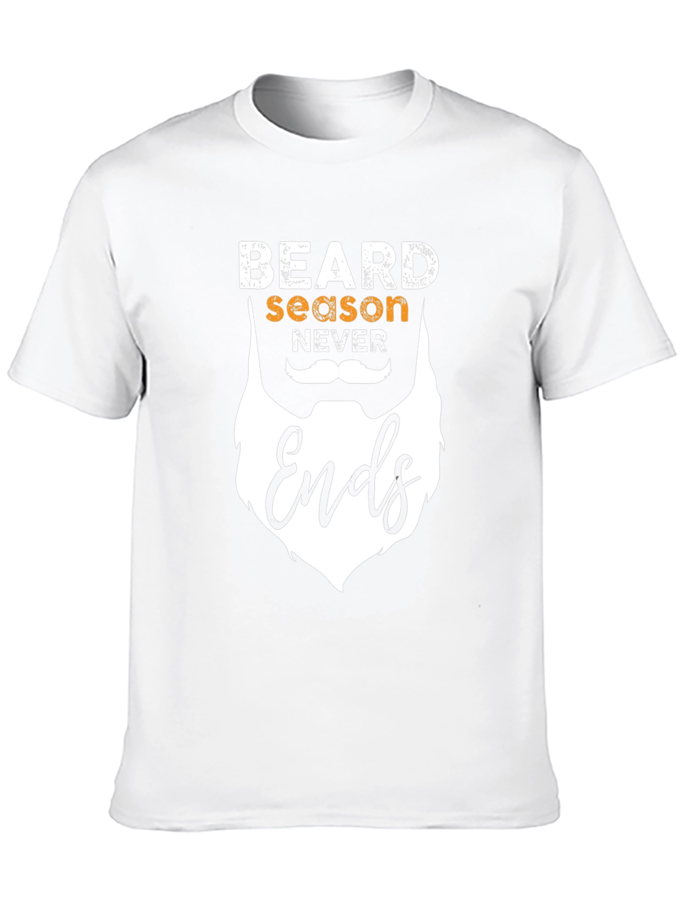 Beard Season Never Ends Graphic T-Shirt