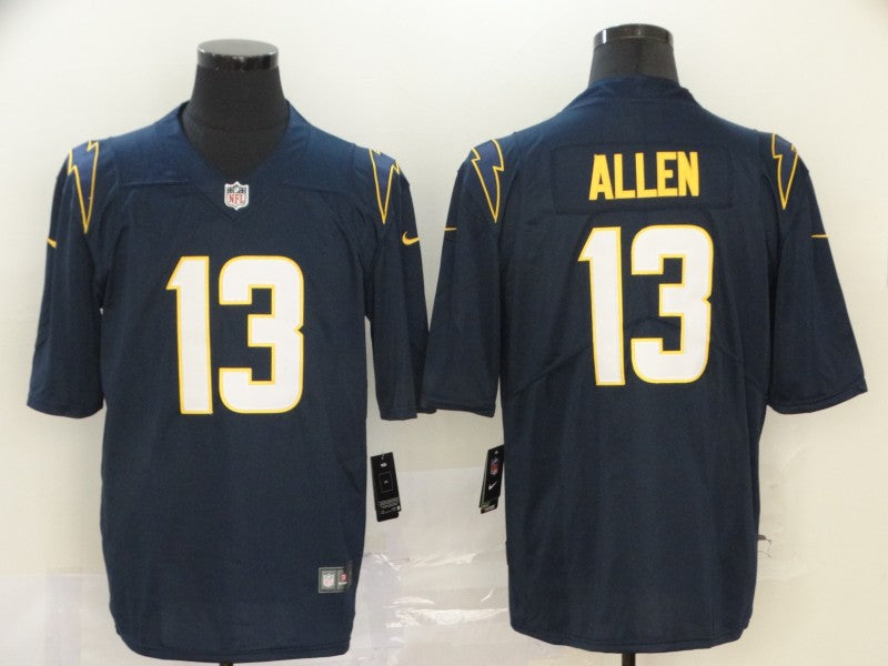 Men's Los Angeles Chargers Keenan Allen #13 Navy Alternate Game Jerseys