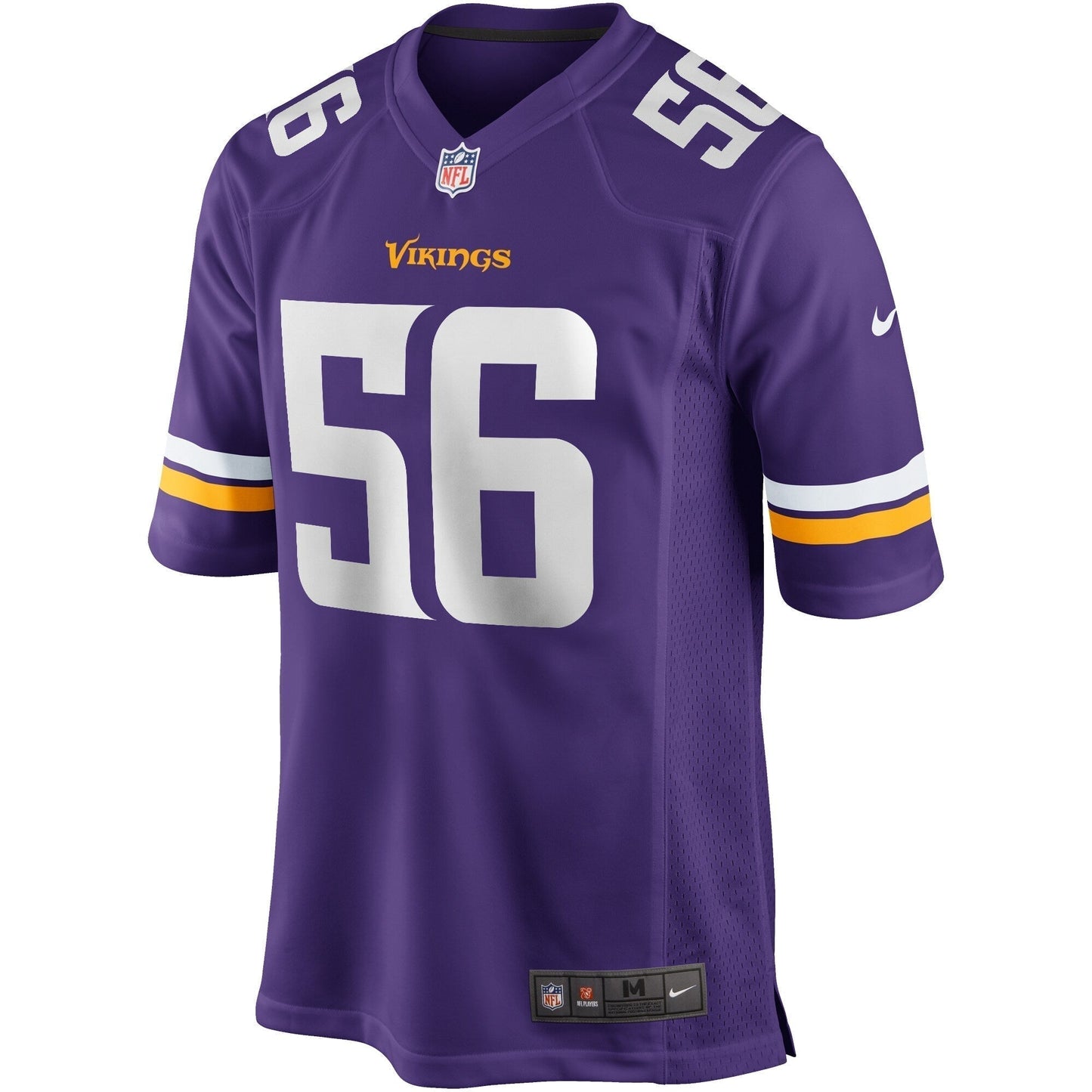 Chris Doleman Minnesota Vikings Nike Game Retired   Jersey - Purple