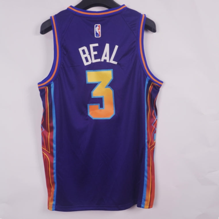 Men's Phoenix Suns Chris Paul #3 Purple 2023/24 Swingman Jerseys - City Edition