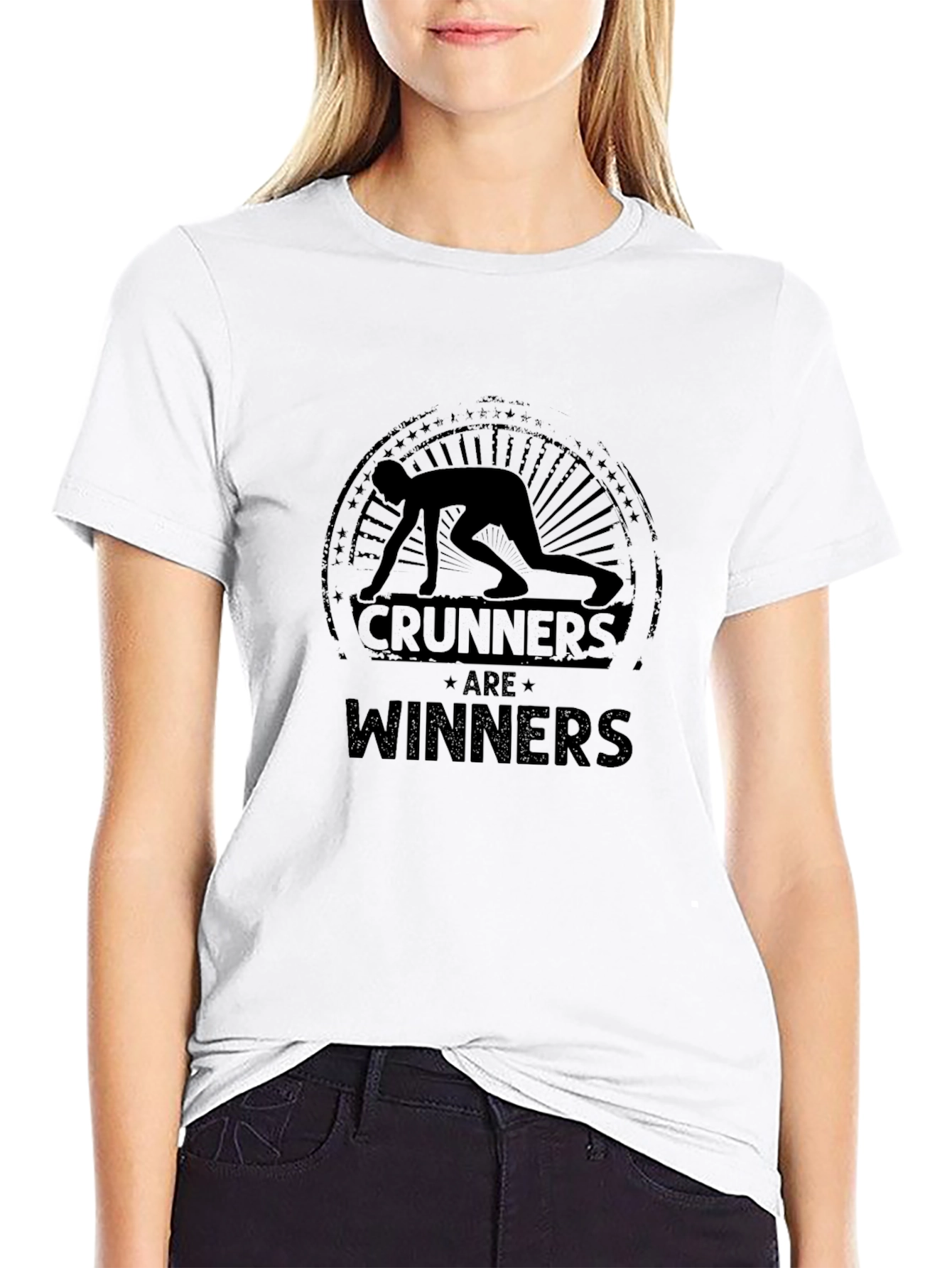 Crunners Are Winners Graphic T-Shirt