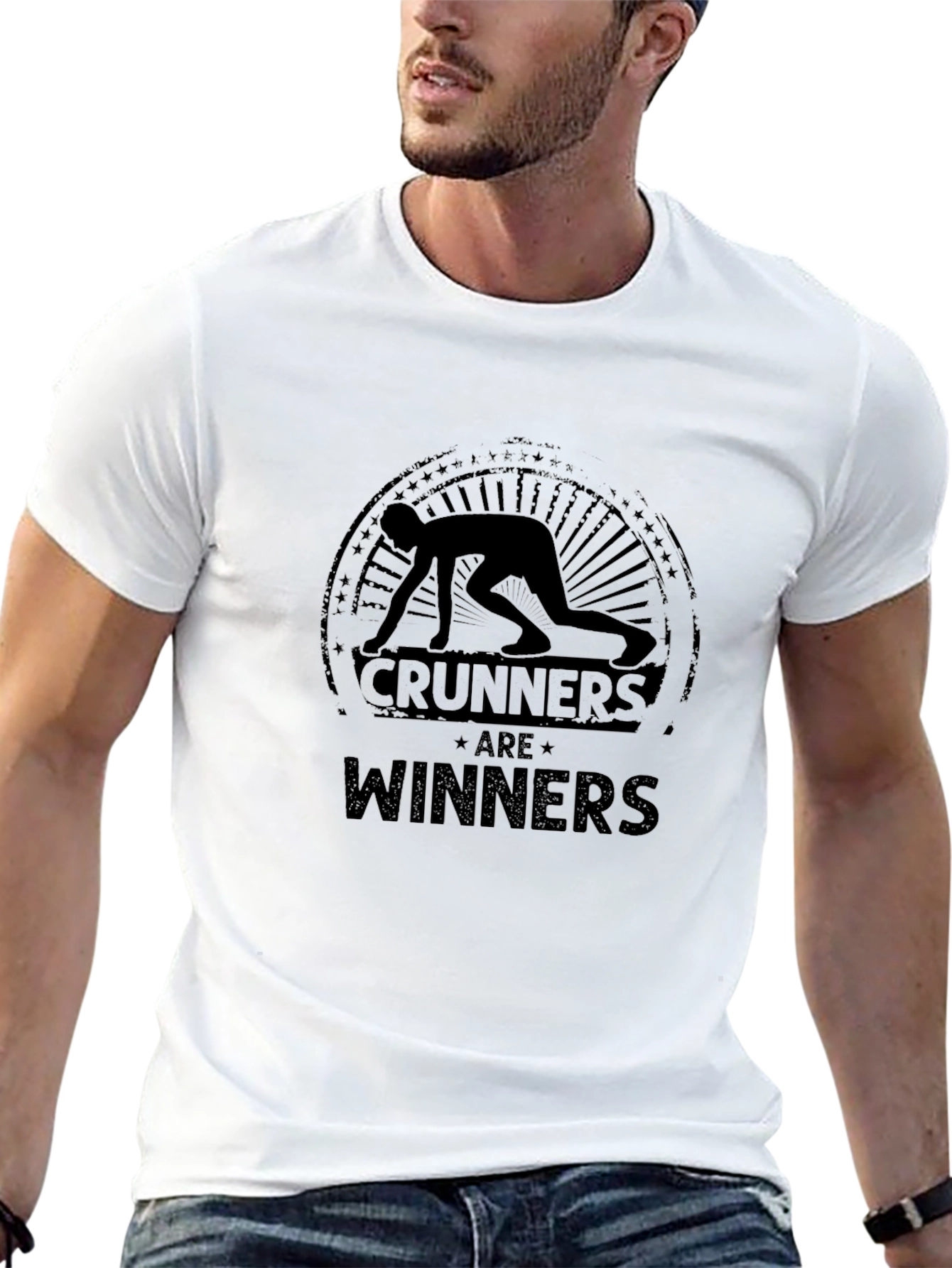 Crunners Are Winners Graphic T-Shirt
