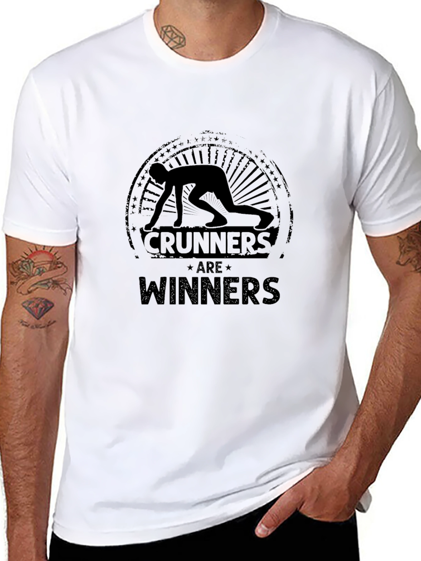 Crunners Are Winners Graphic T-Shirt