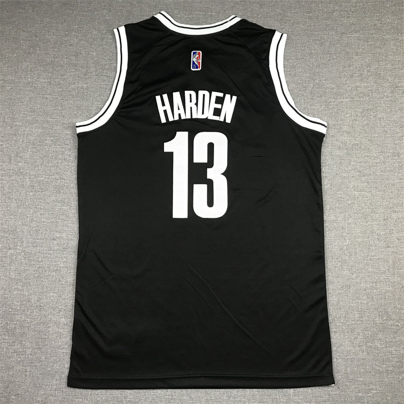 Men's Brooklyn Nets James Harden Black 2021/22 Diamond Swingman Jerseys
