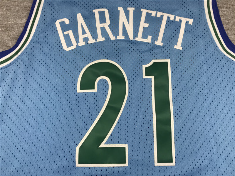 Men's Minnesota Timberwolves Kevin Garnett Hardwood Classics Swingman Jerseys