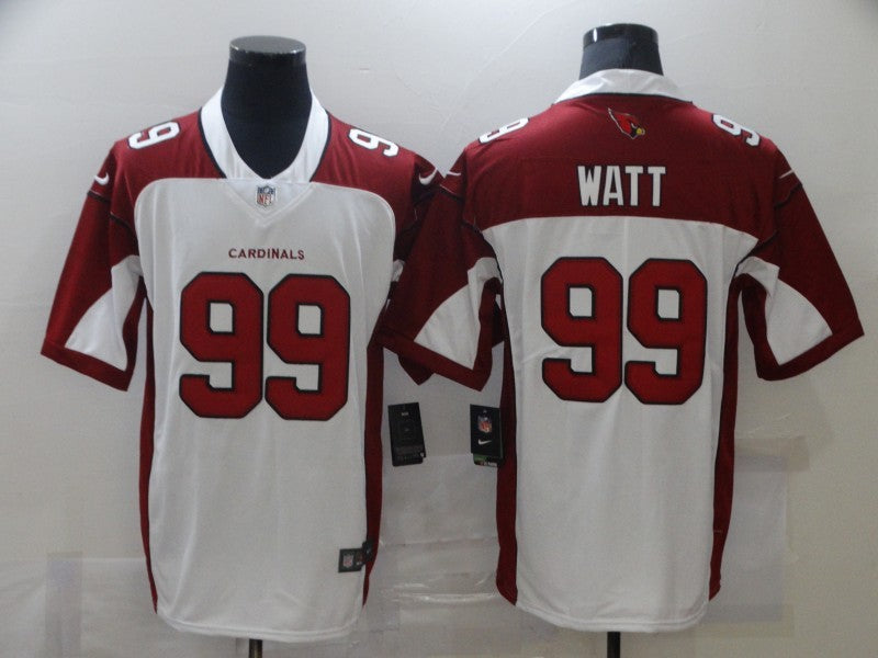 Men's Arizona Cardinals J.J. Watt #99 White Game Jerseys