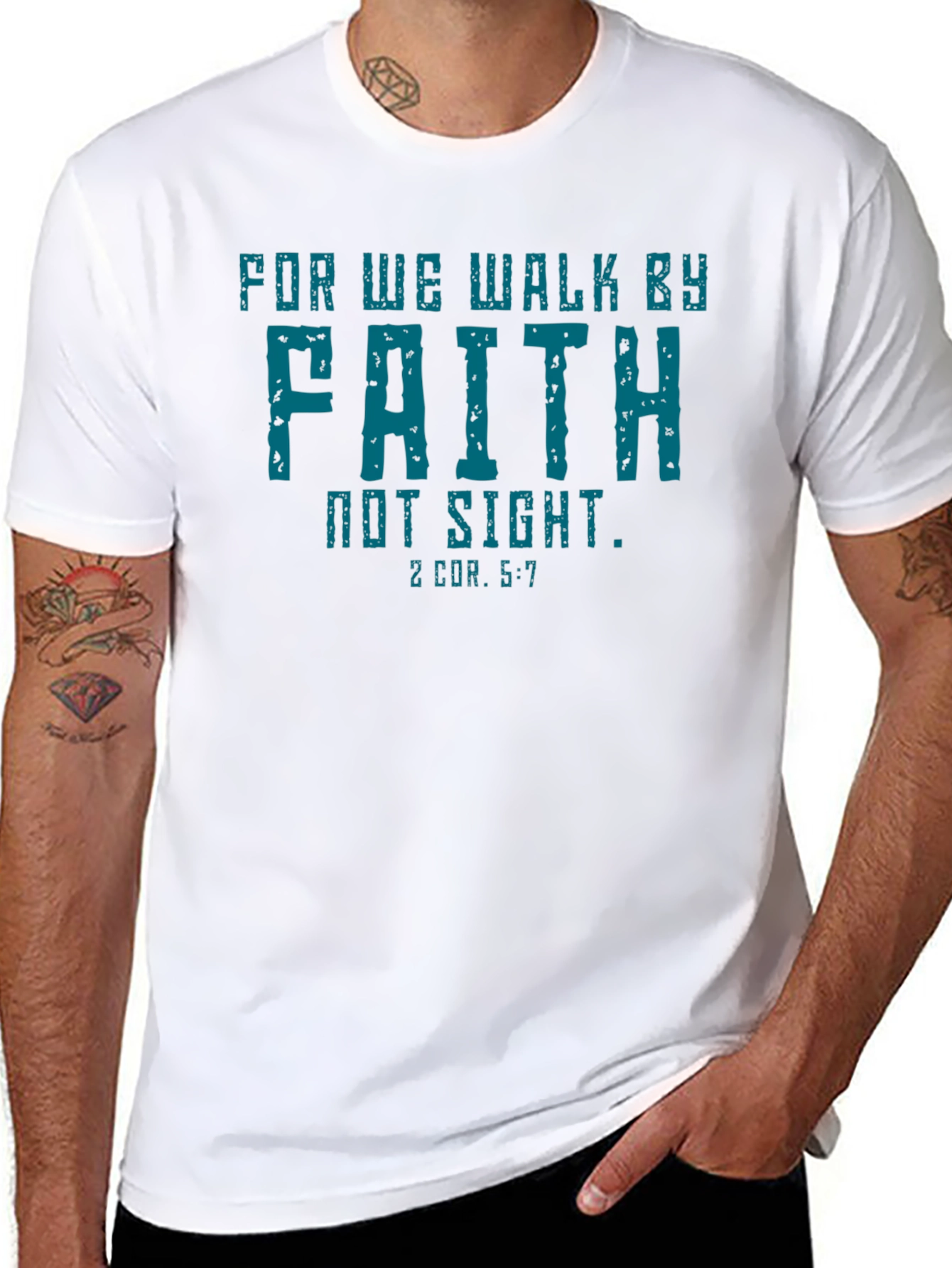 Faith Graphic Tee - Christian Apparel