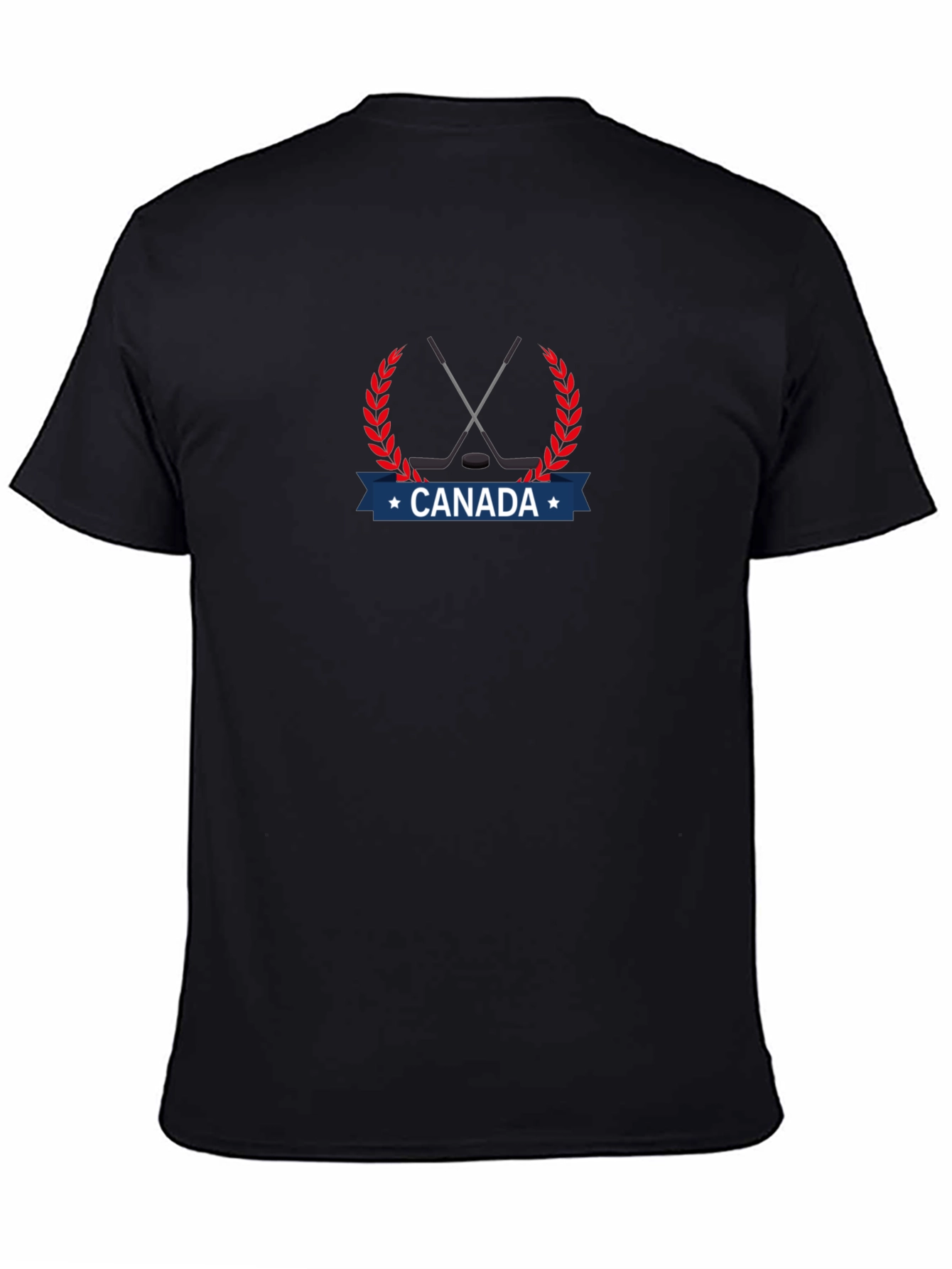 Canada Hockey T-Shirt - Patriotic Hockey Fan Tee