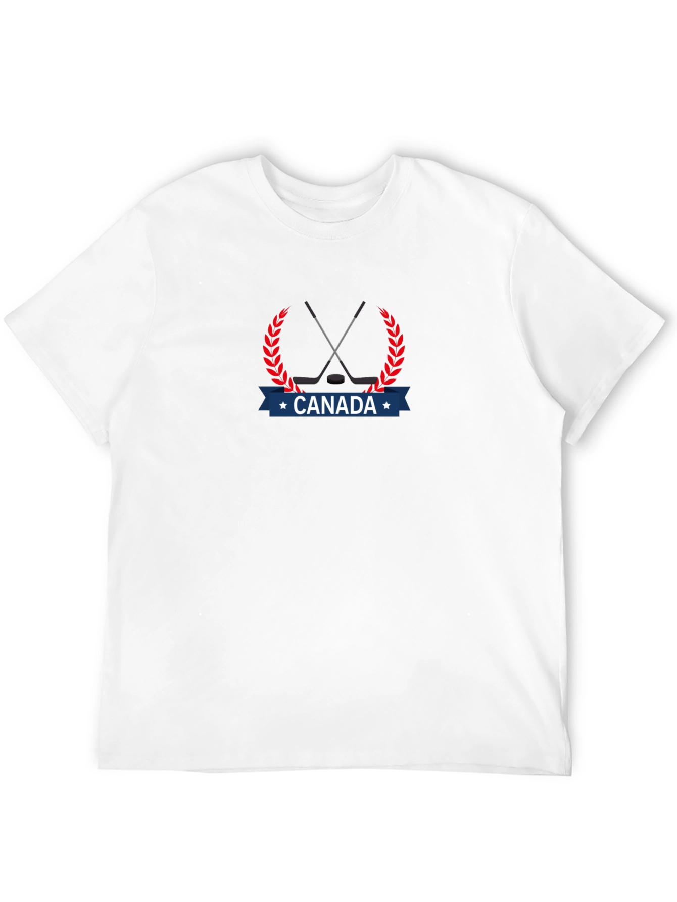 Canada Hockey T-Shirt - Patriotic Hockey Fan Tee
