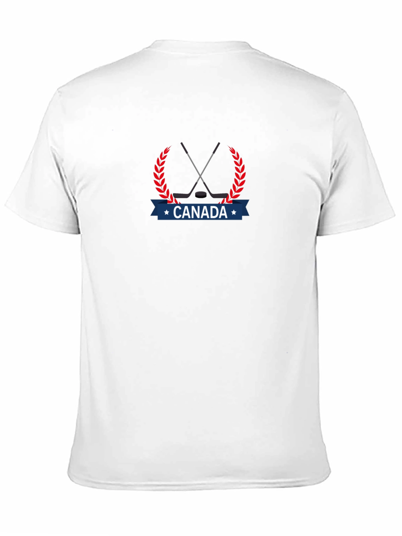 Canada Hockey T-Shirt - Patriotic Hockey Fan Tee
