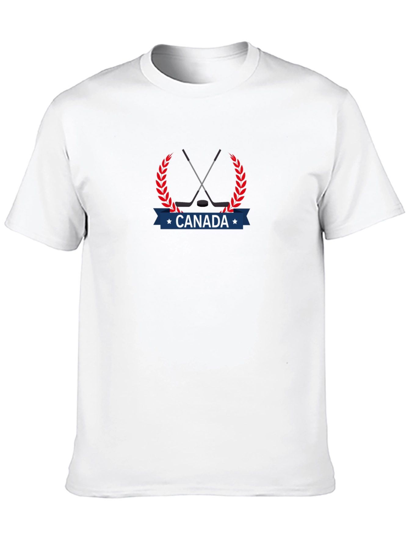 Canada Hockey T-Shirt - Patriotic Hockey Fan Tee