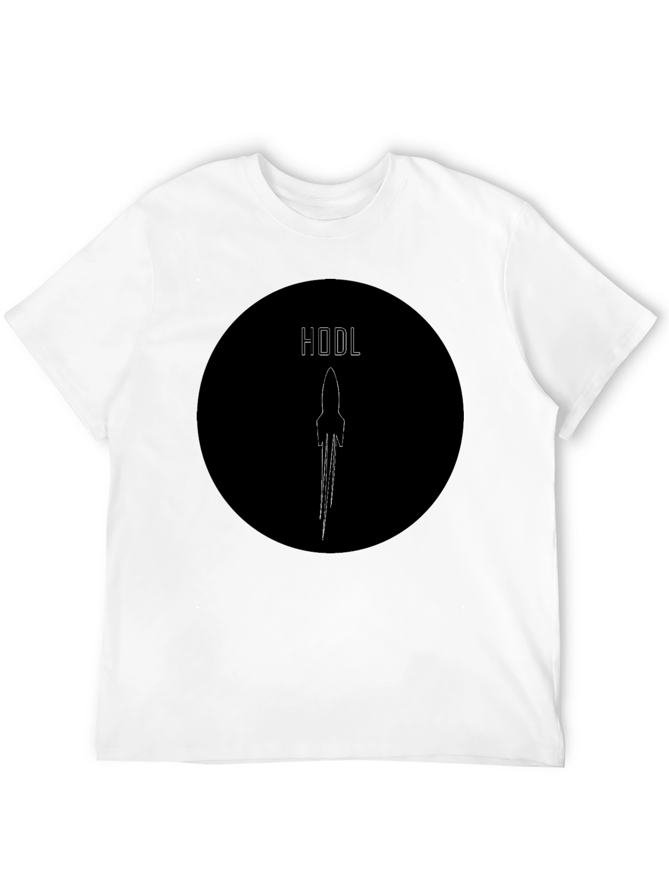 HODL Rocket Graphic Tee - Crypto Enthusiast Shirt