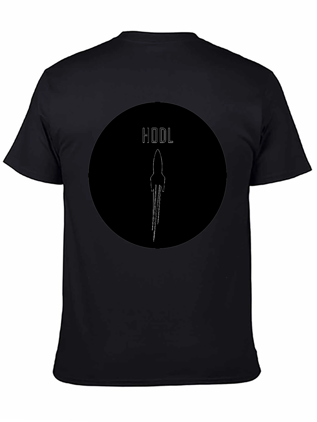 HODL Rocket Graphic Tee - Crypto Enthusiast Shirt