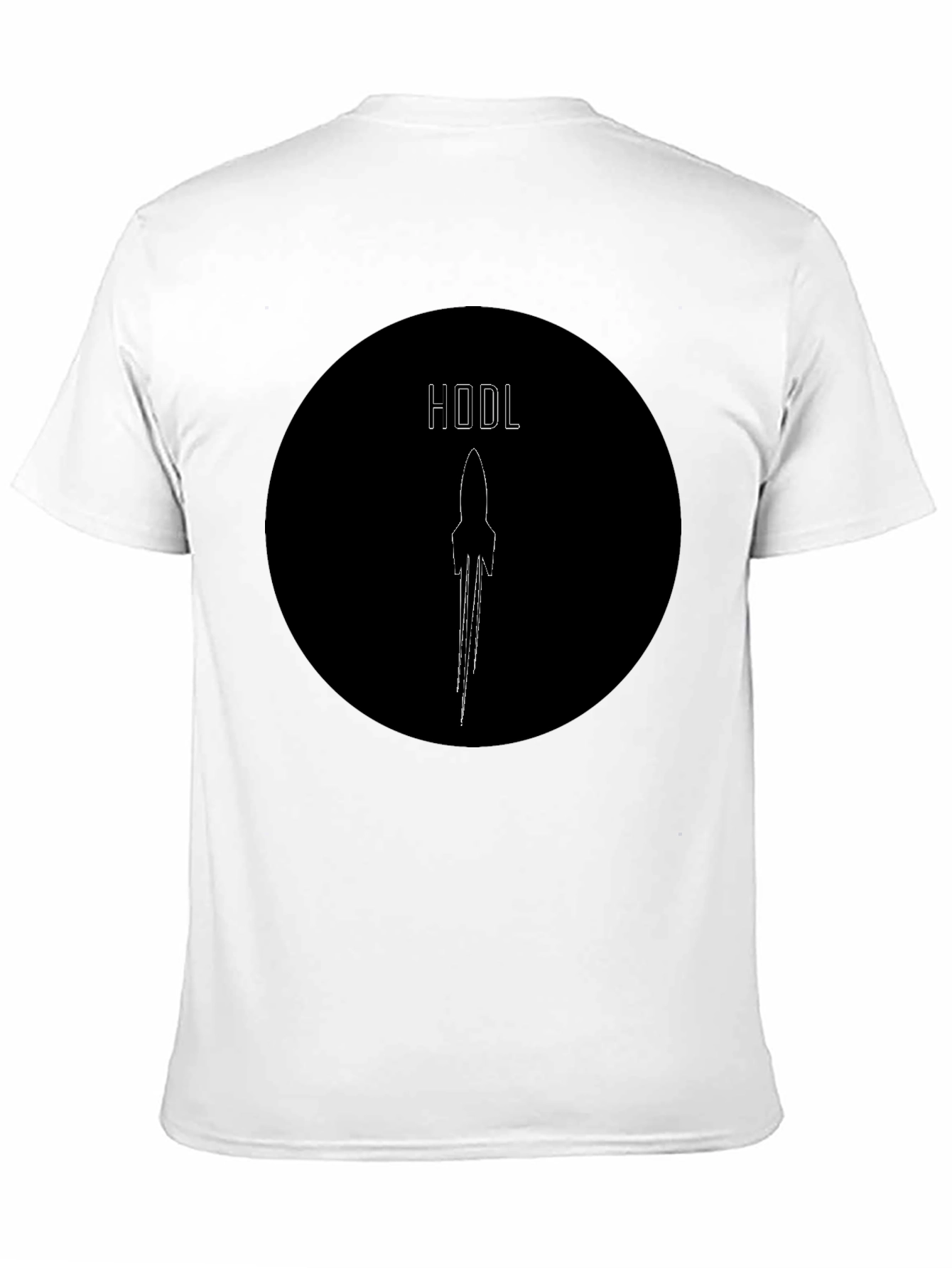 HODL Rocket Graphic Tee - Crypto Enthusiast Shirt