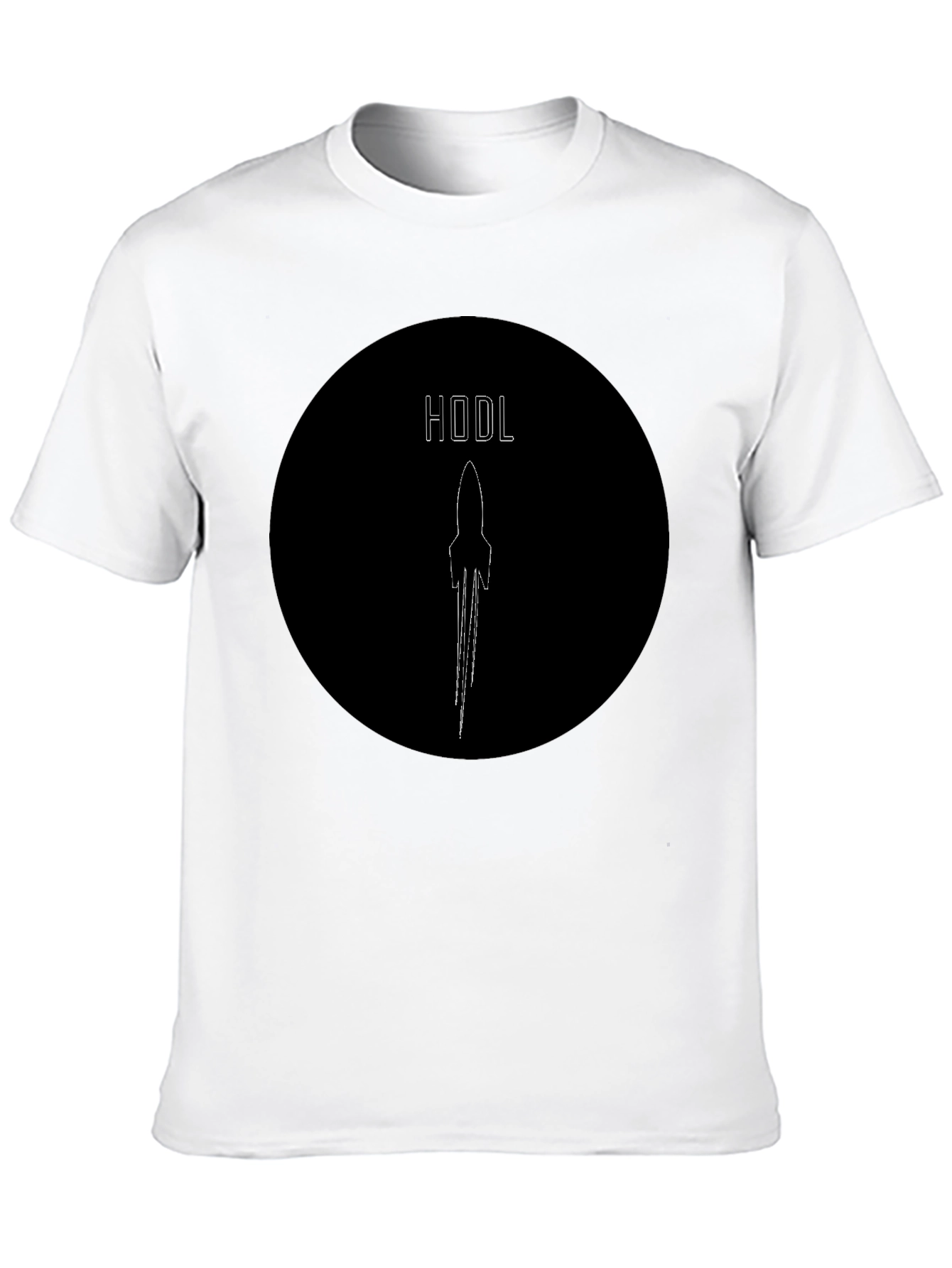HODL Rocket Graphic Tee - Crypto Enthusiast Shirt