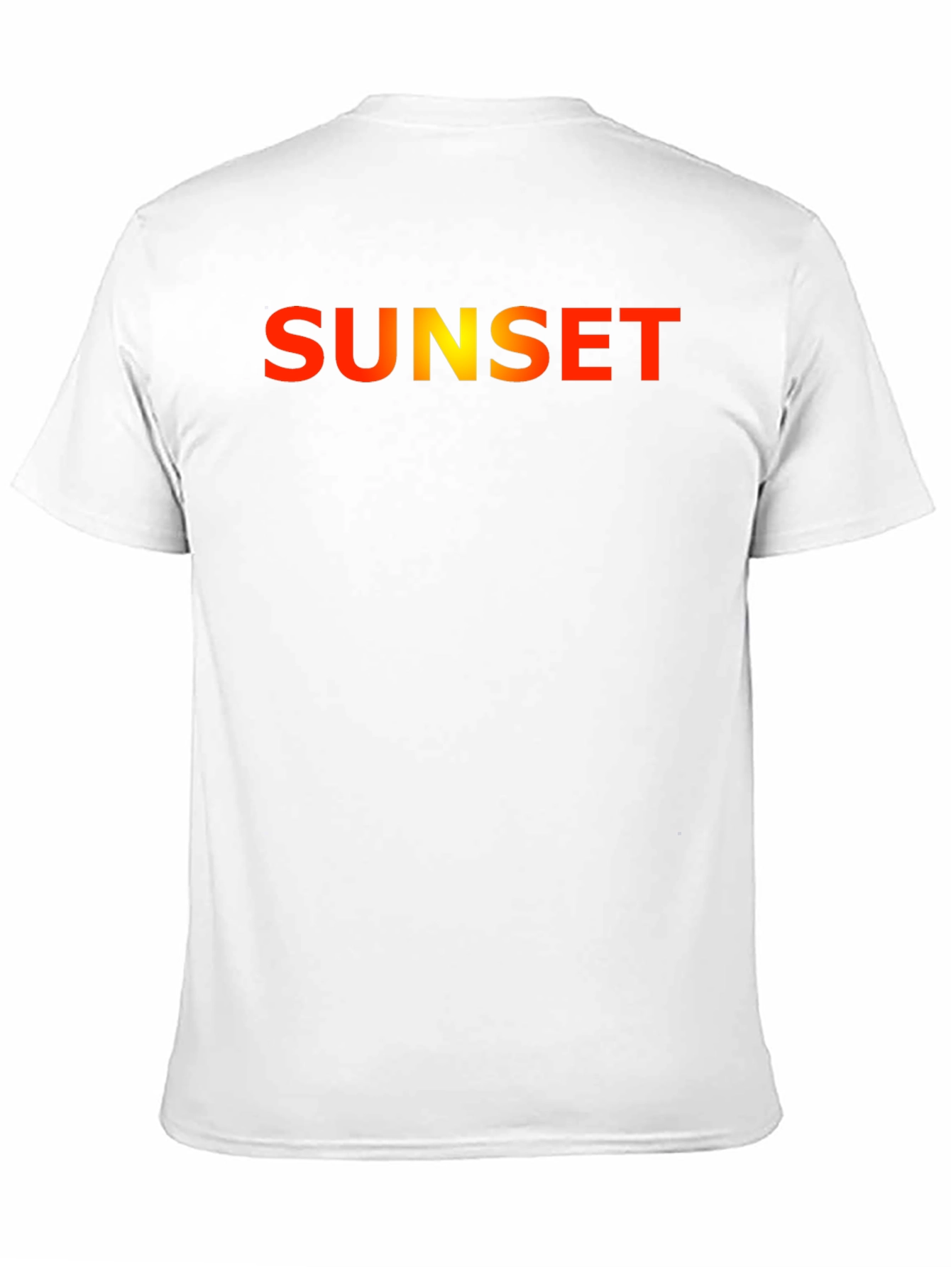 Sunset Graphic Tee - Stylish Black T-Shirt