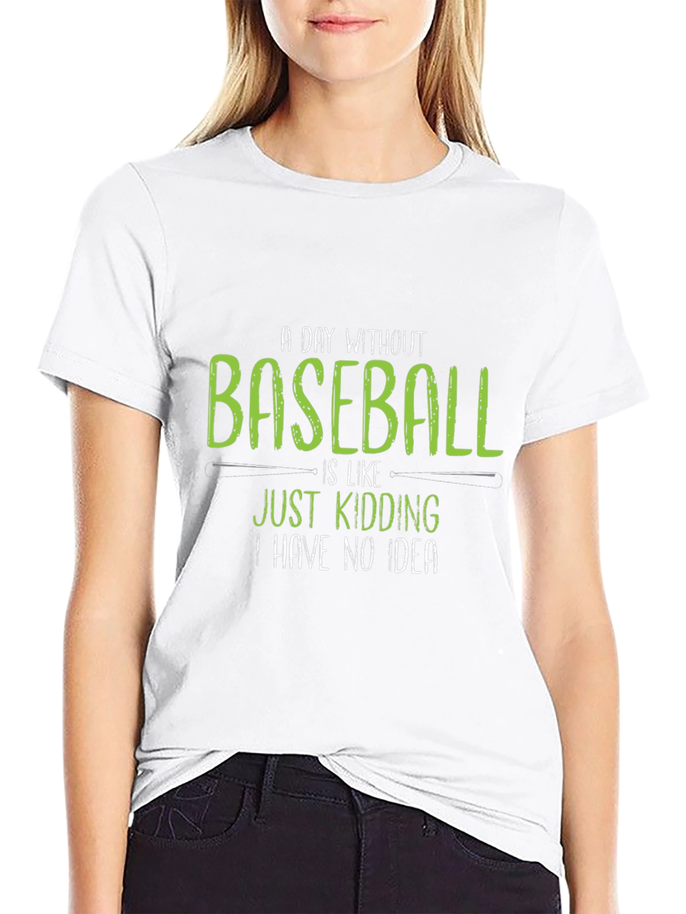 Baseball Fan T-Shirt - A Day Without Baseball