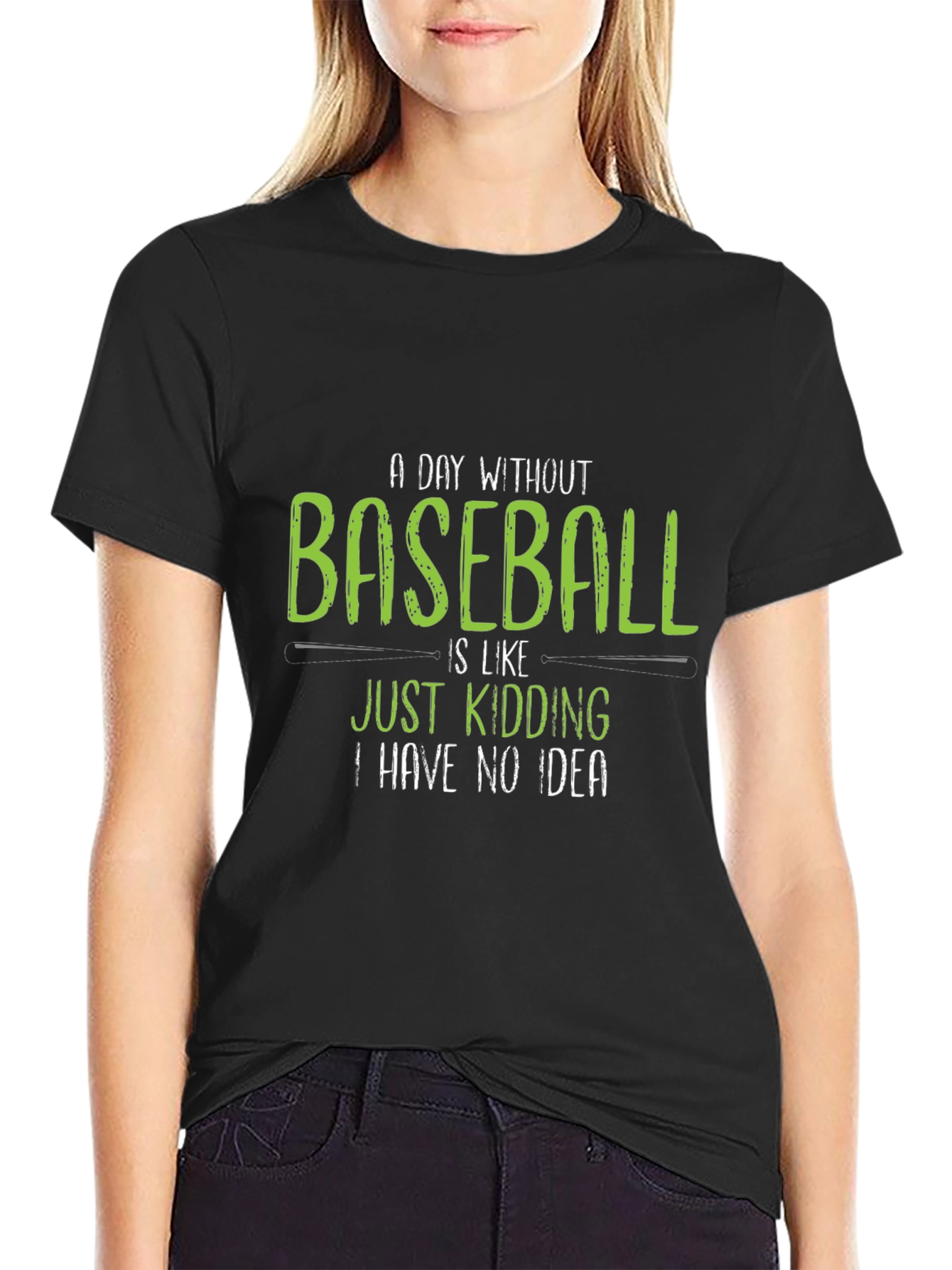 Baseball Fan T-Shirt - A Day Without Baseball