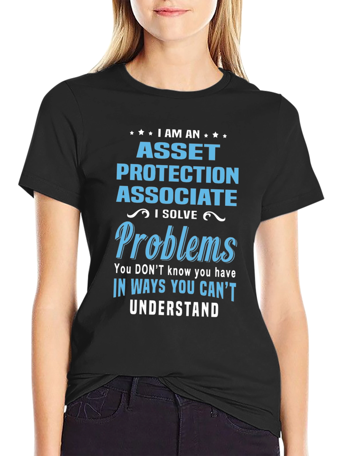 Asset Protection Associate T-Shirt - I Solve Problems