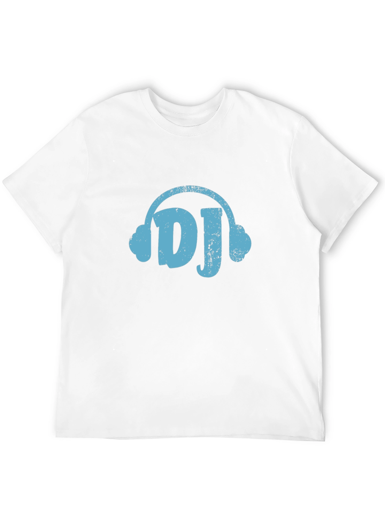 DJ Headphones Graphic Tee - Black