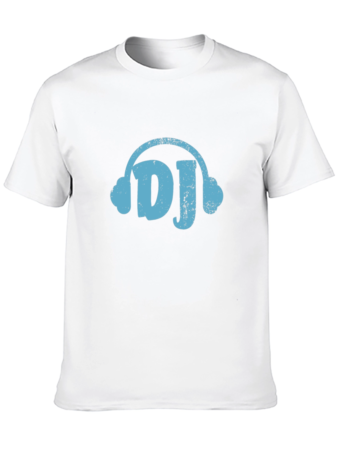 DJ Headphones Graphic Tee - Black