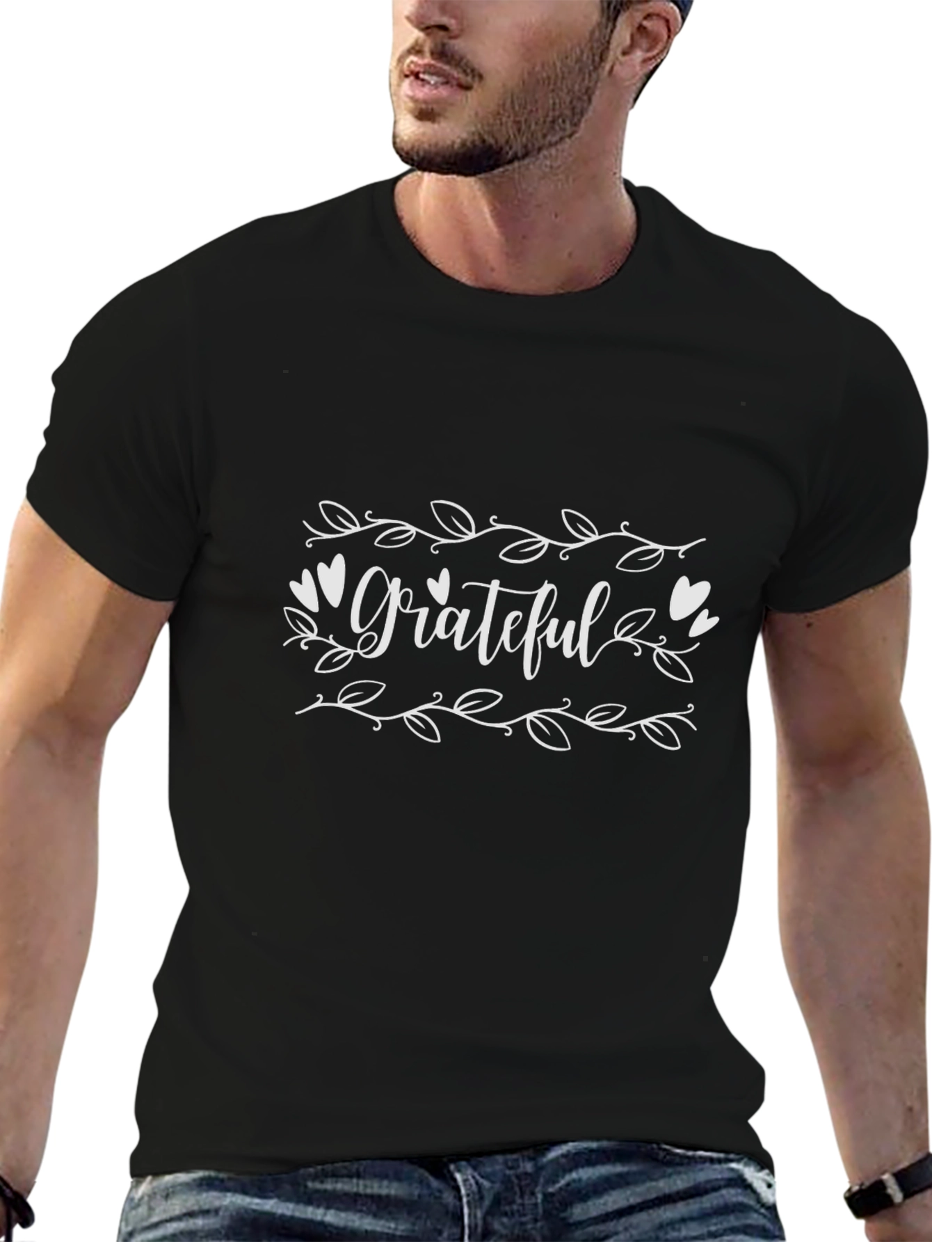 Grateful Graphic Tee - Stylish Casual Comfort