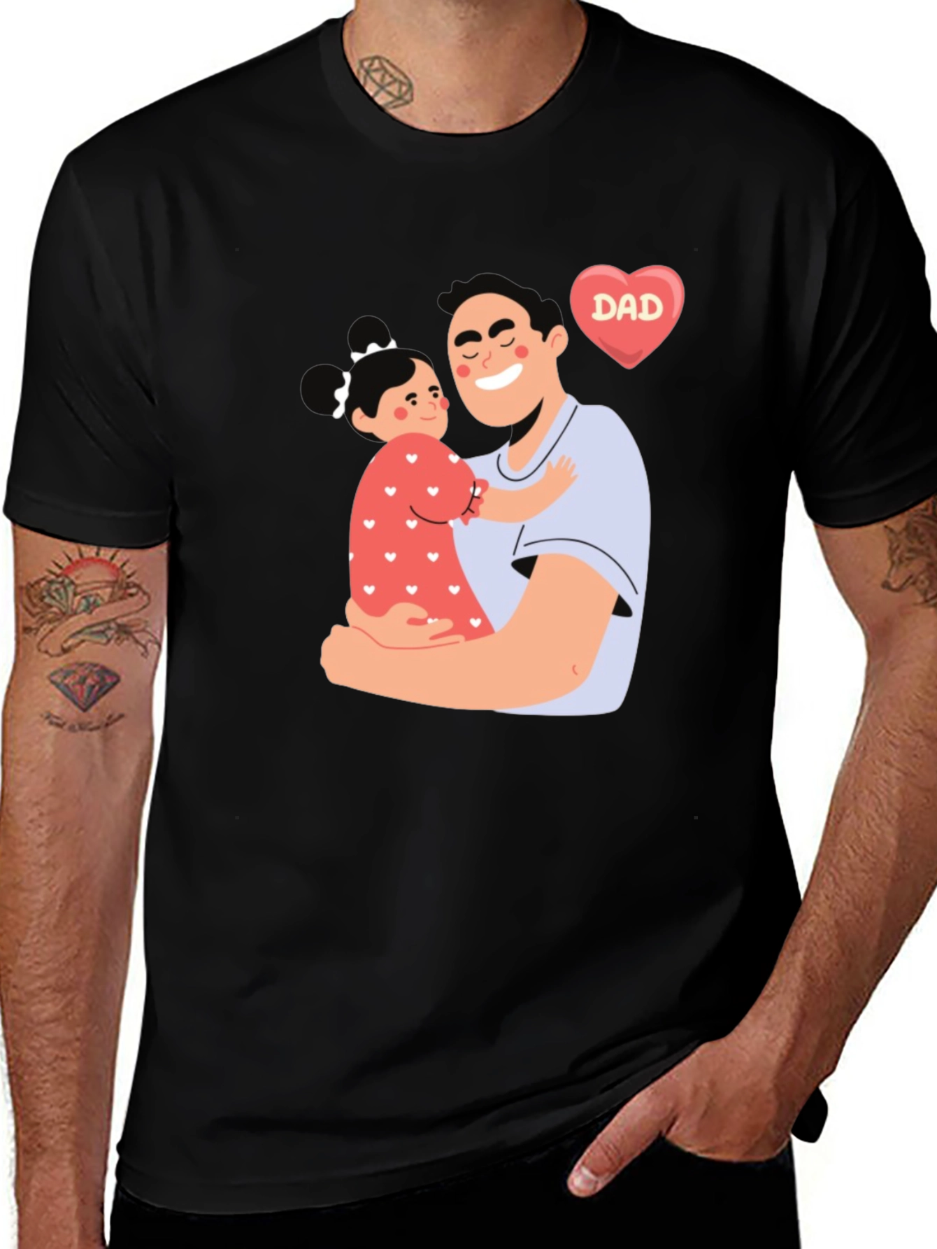 Dad & Daughter Graphic Tee