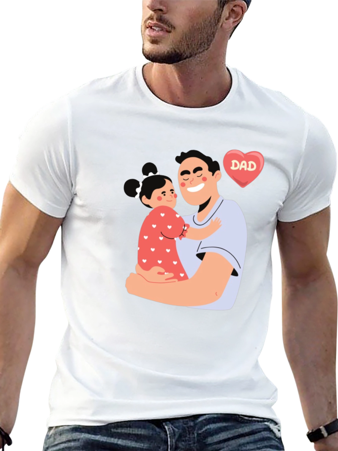 Dad & Daughter Graphic Tee