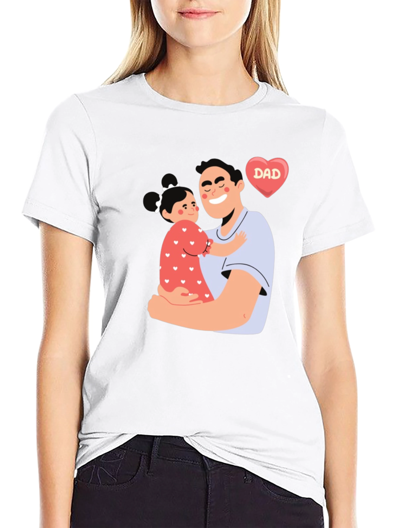 Dad & Daughter Graphic Tee