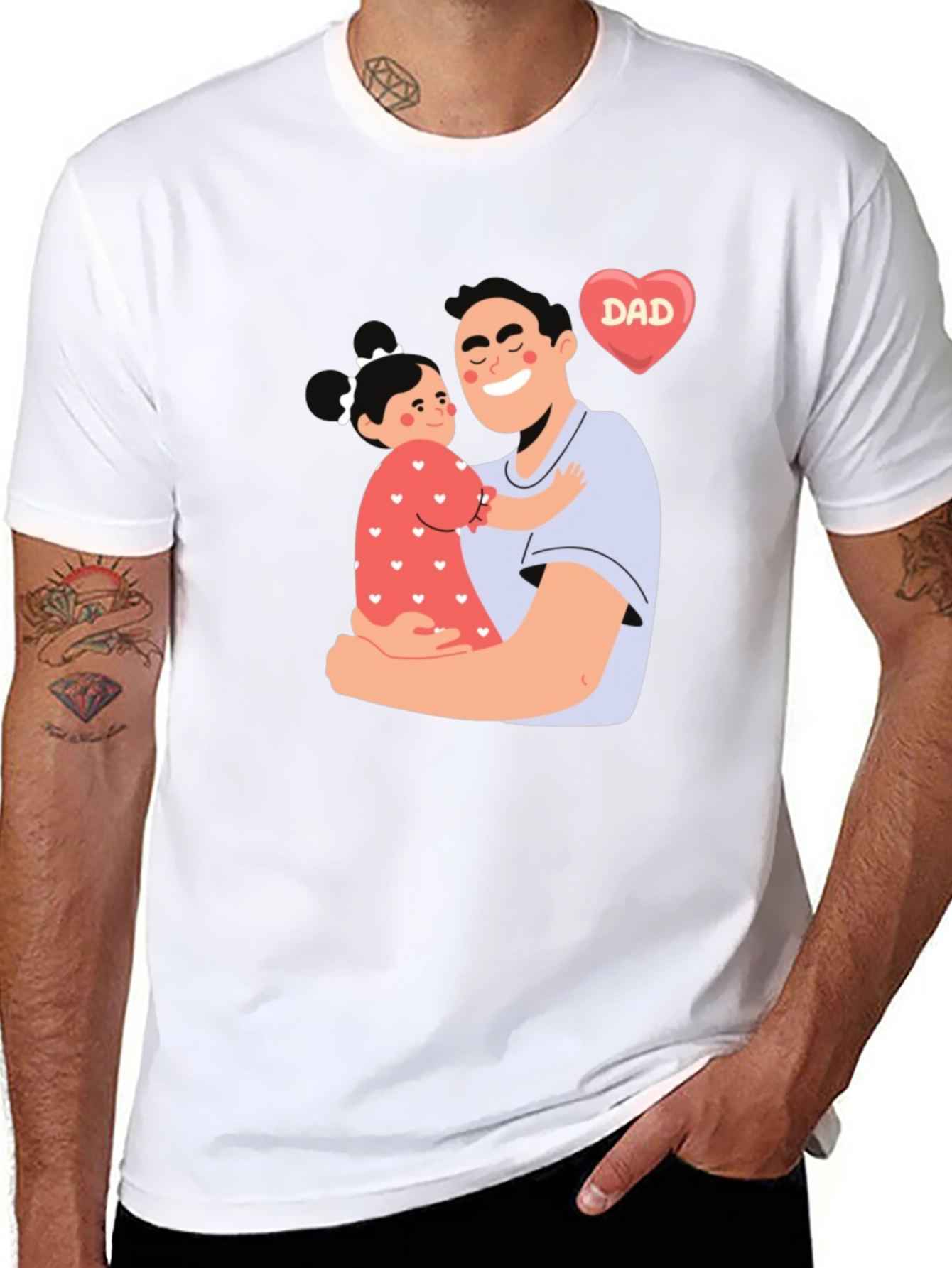 Dad & Daughter Graphic Tee