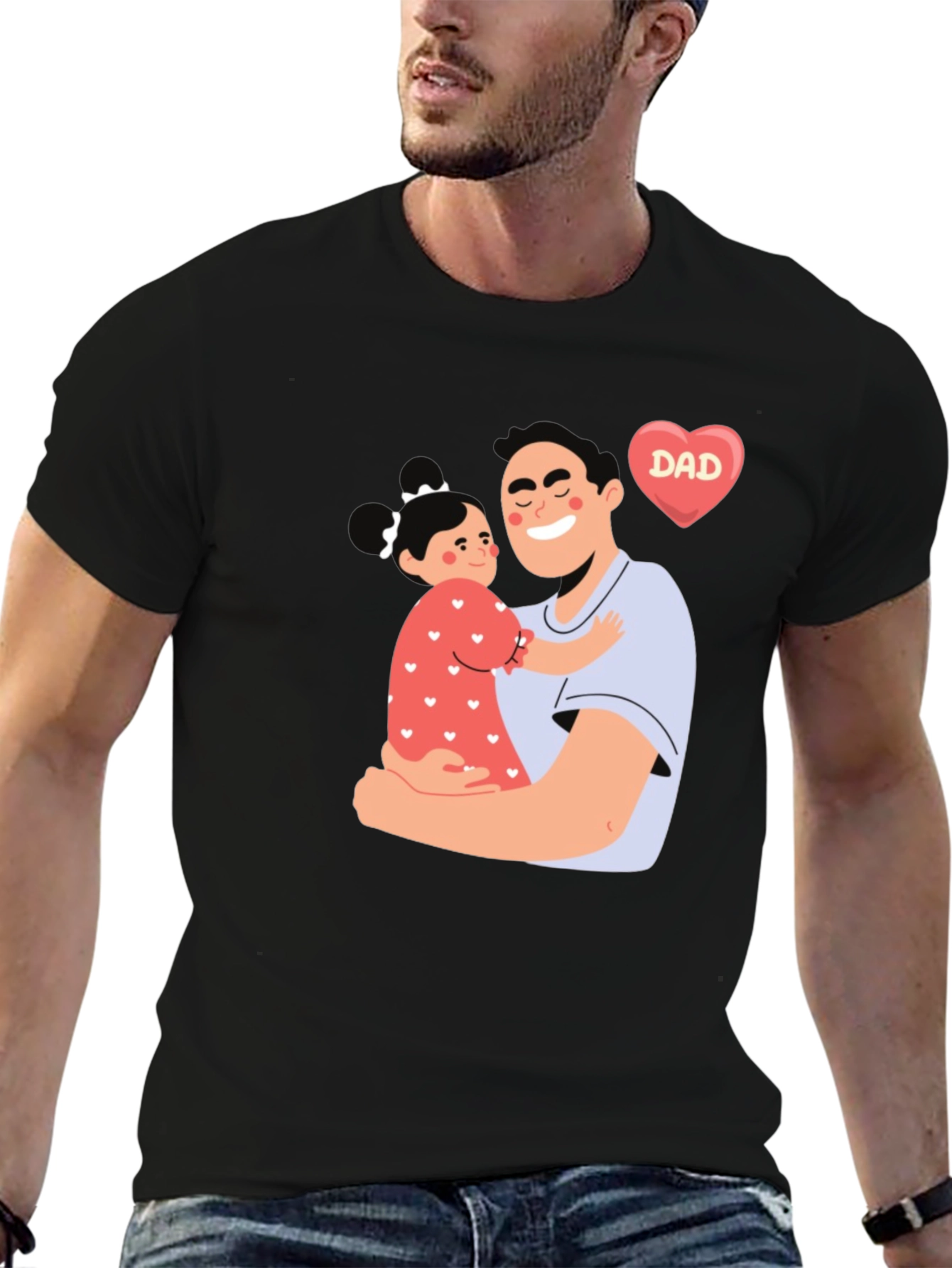 Dad & Daughter Graphic Tee
