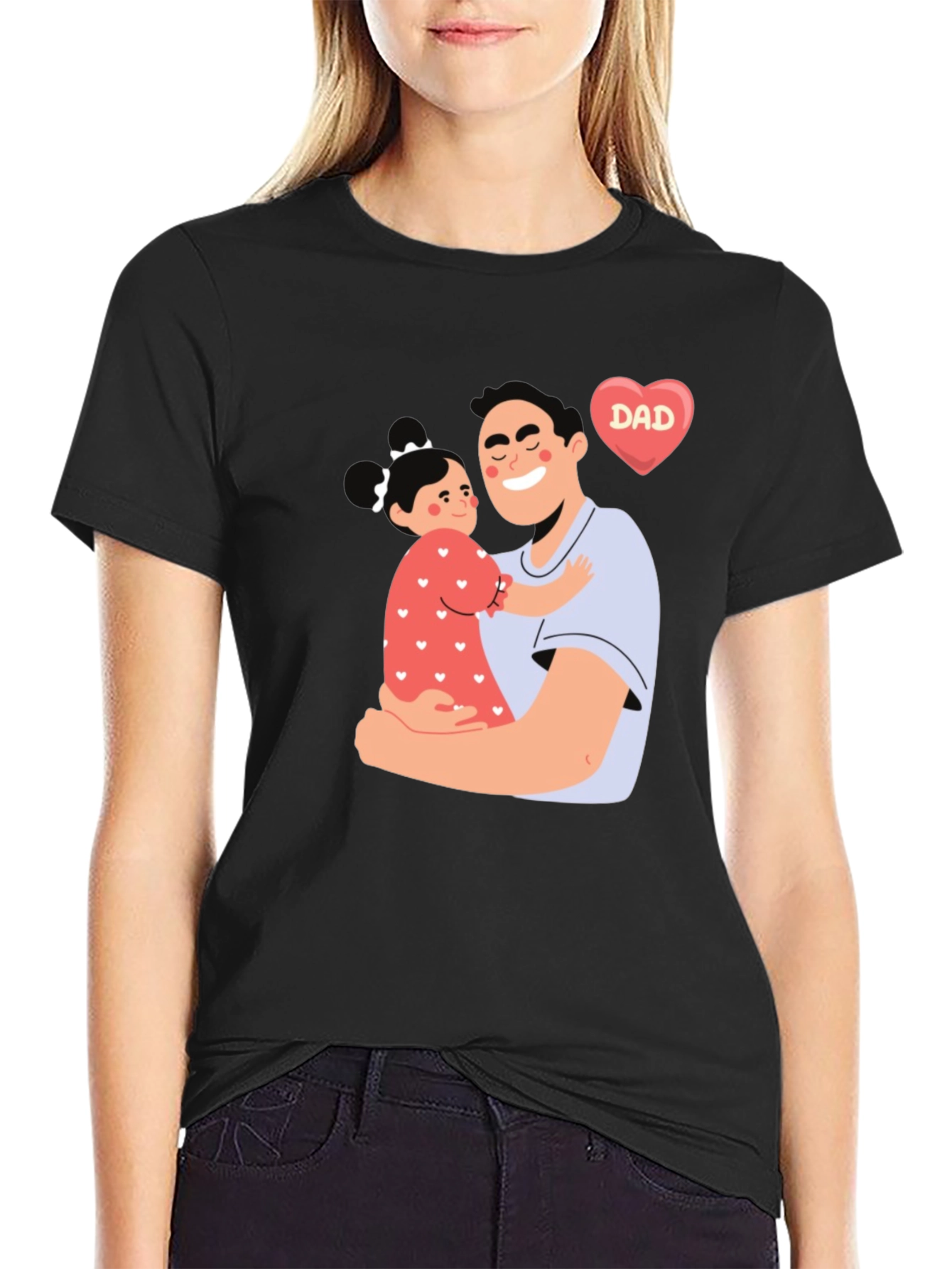 Dad & Daughter Graphic Tee