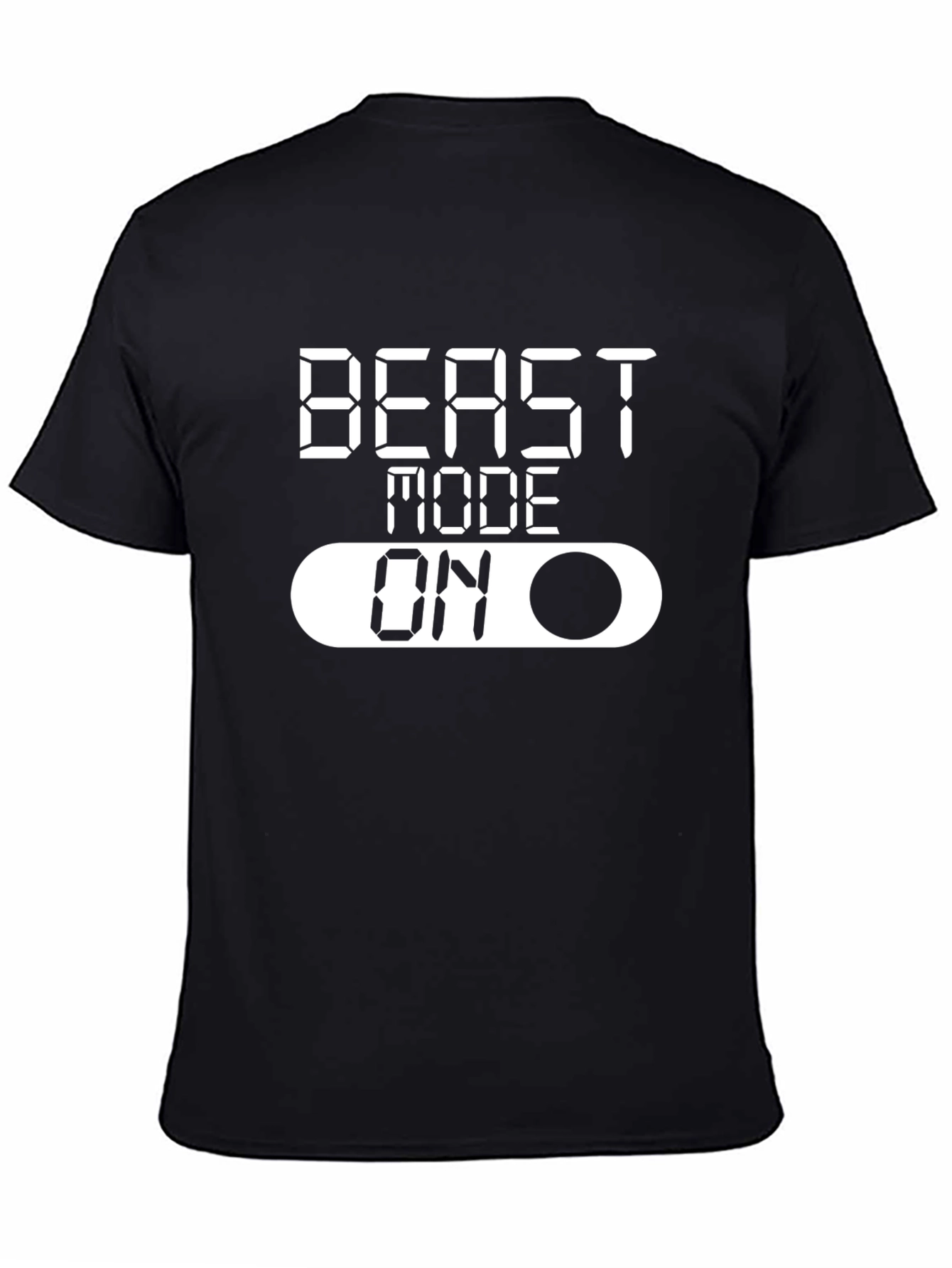 Beast Mode On T-Shirt - Black Graphic Tee