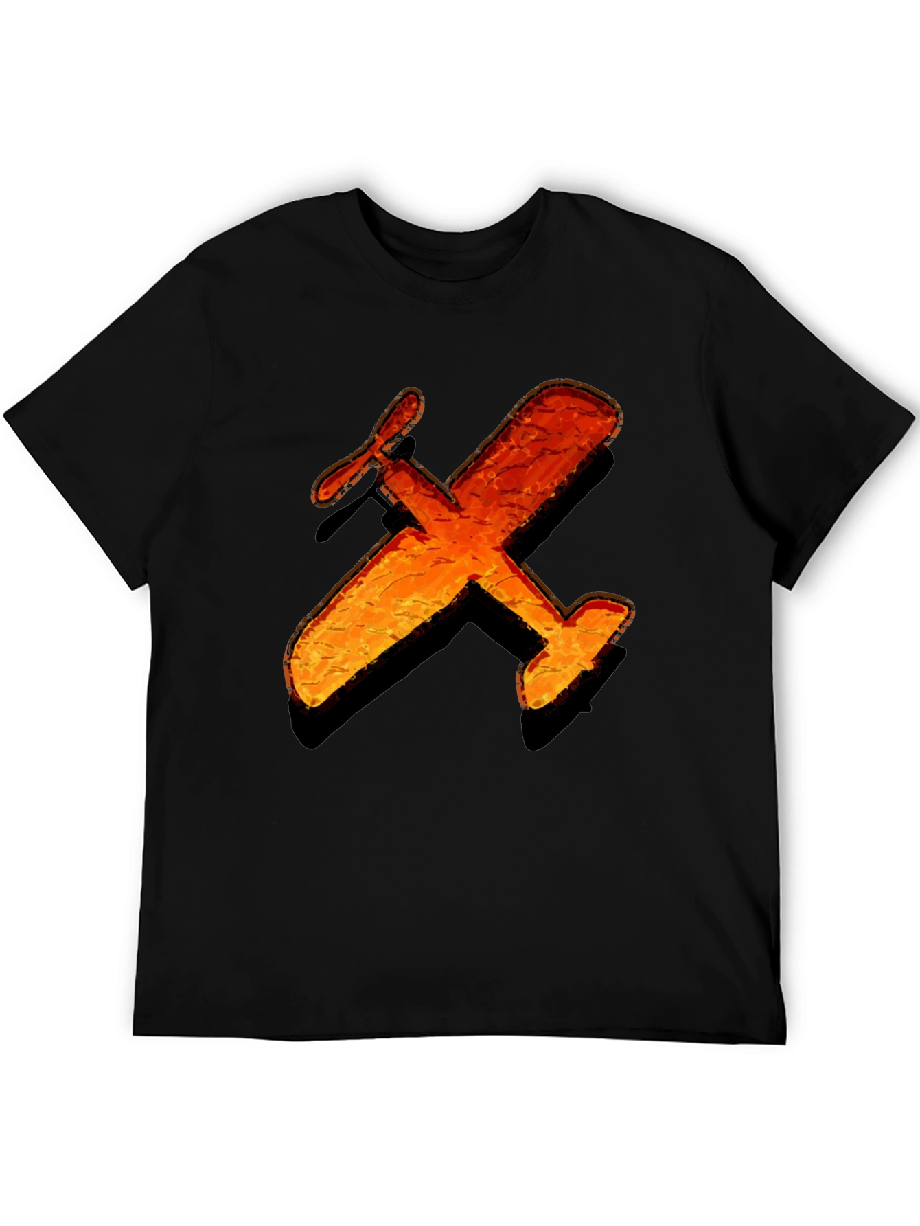Retro Airplane Graphic T-Shirt