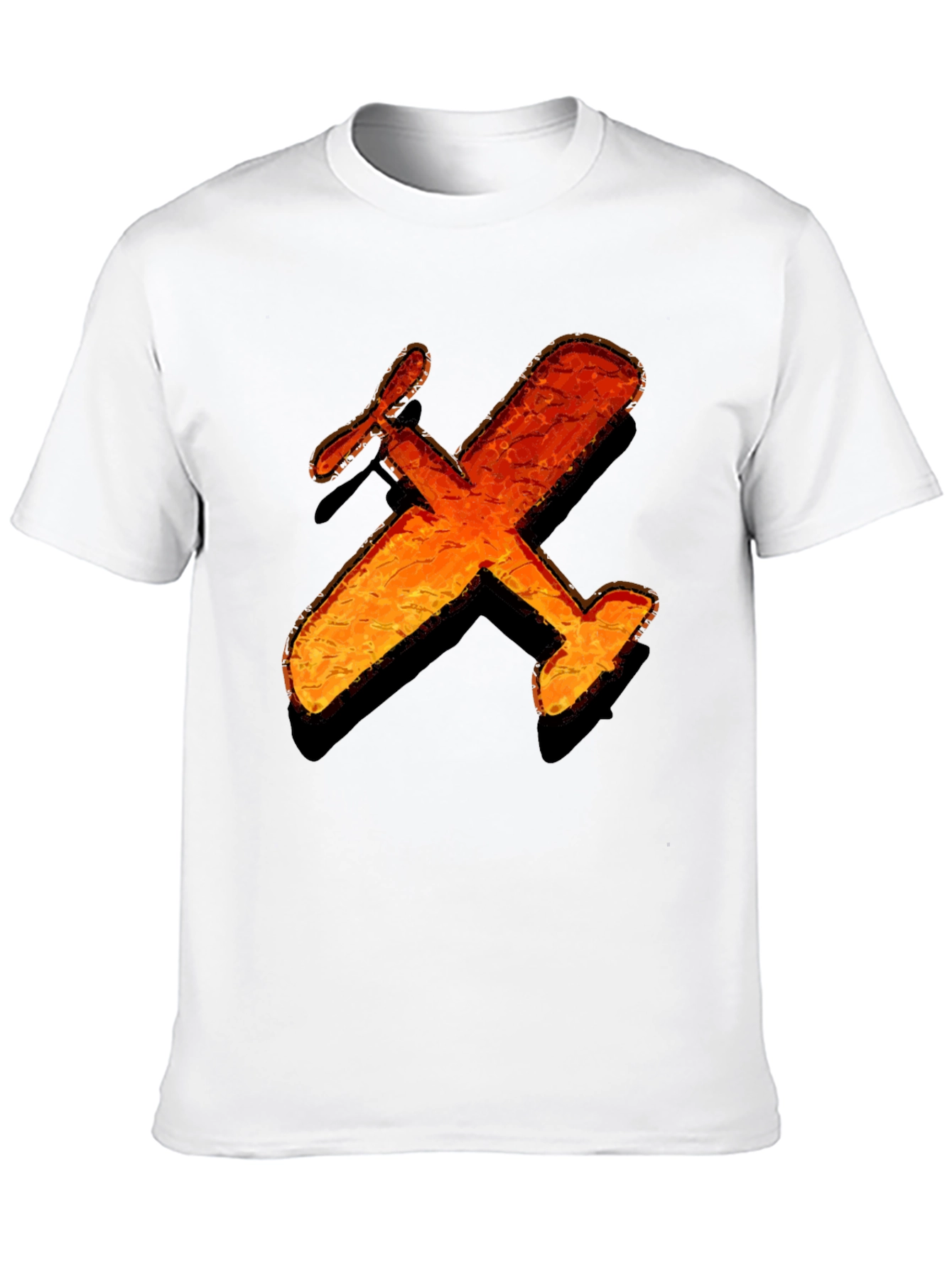 Retro Airplane Graphic T-Shirt