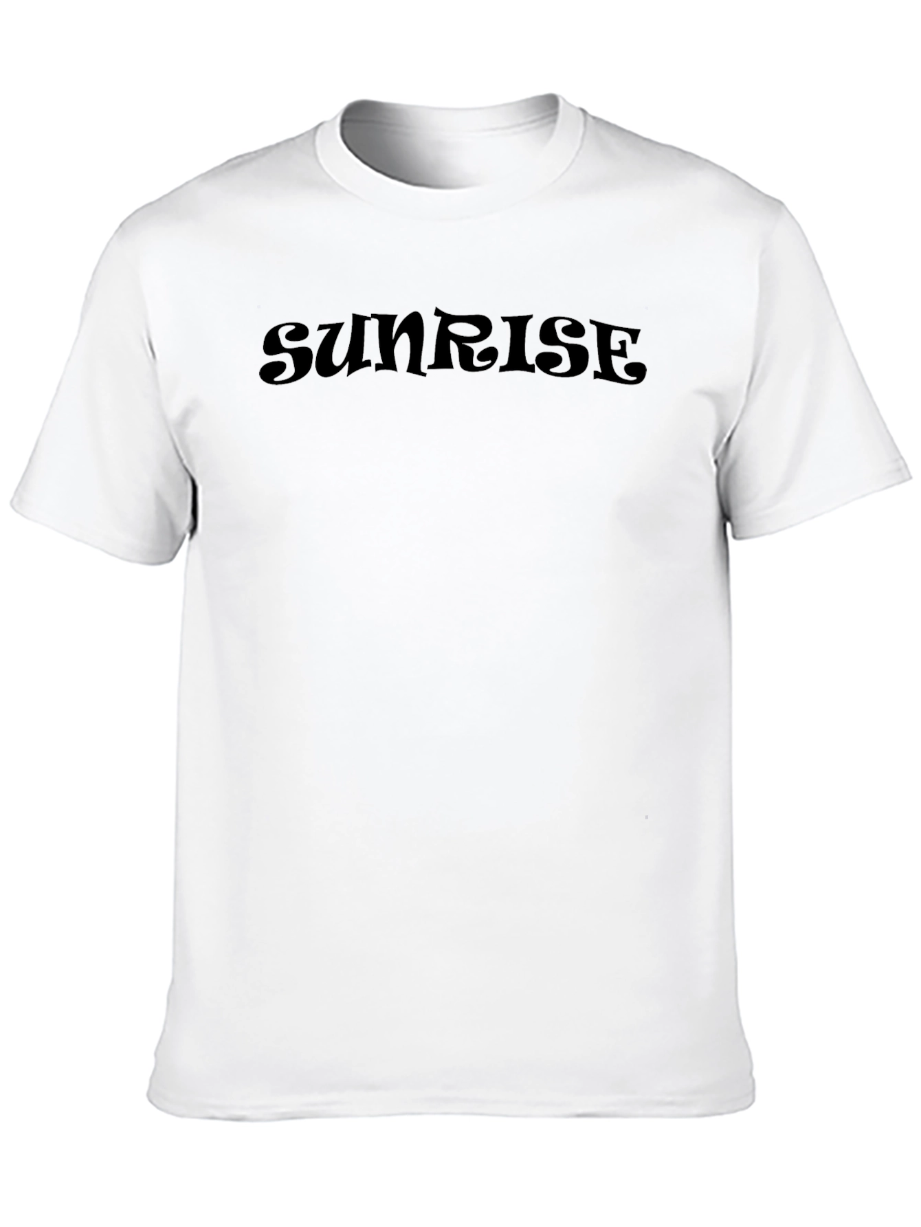 Sunrise Graphic Tee - Mens Black T-Shirt