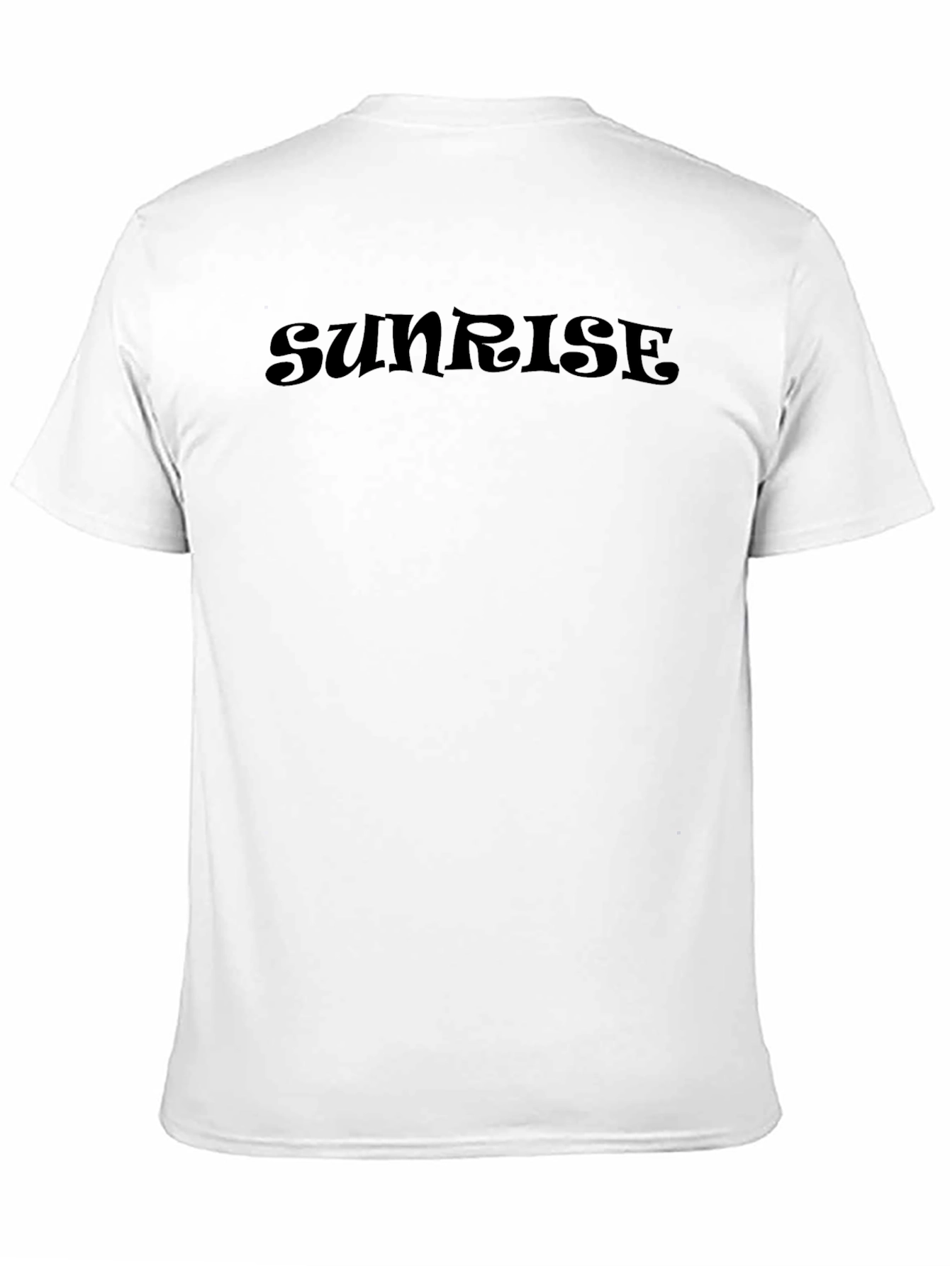 Sunrise Graphic Tee - Mens Black T-Shirt