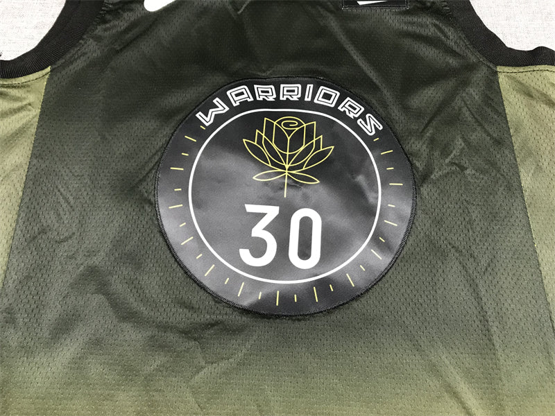 Men's Golden State Warriors Stephen Curry #30 Black 2022/23 Swingman Jerseys - City Edition